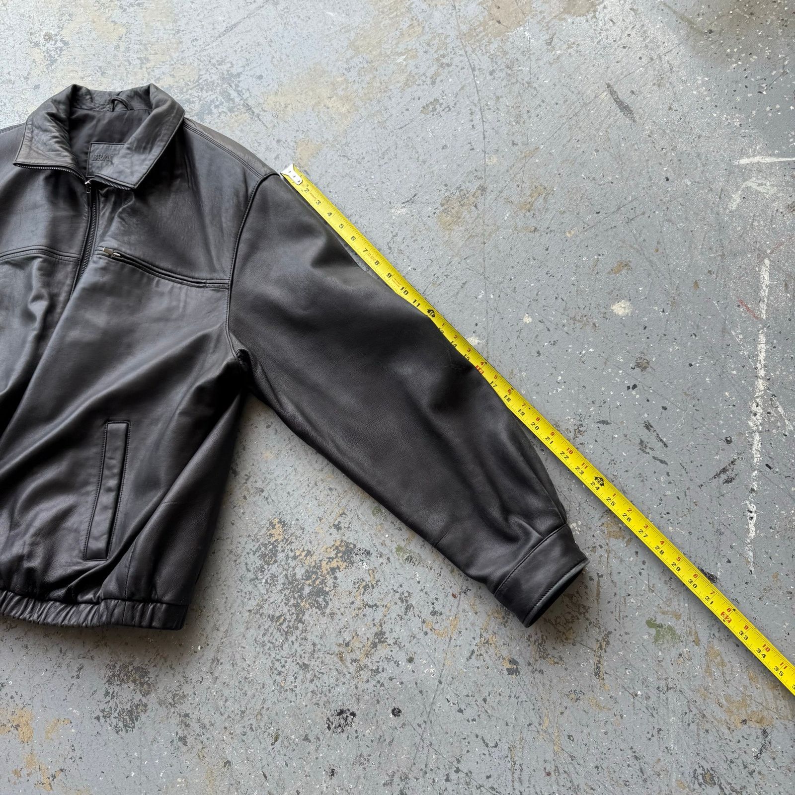 Vintage Vintage Brandini Lambskin Leather Jacket XL Size US XL / EU 56 / 4 - 6 Thumbnail