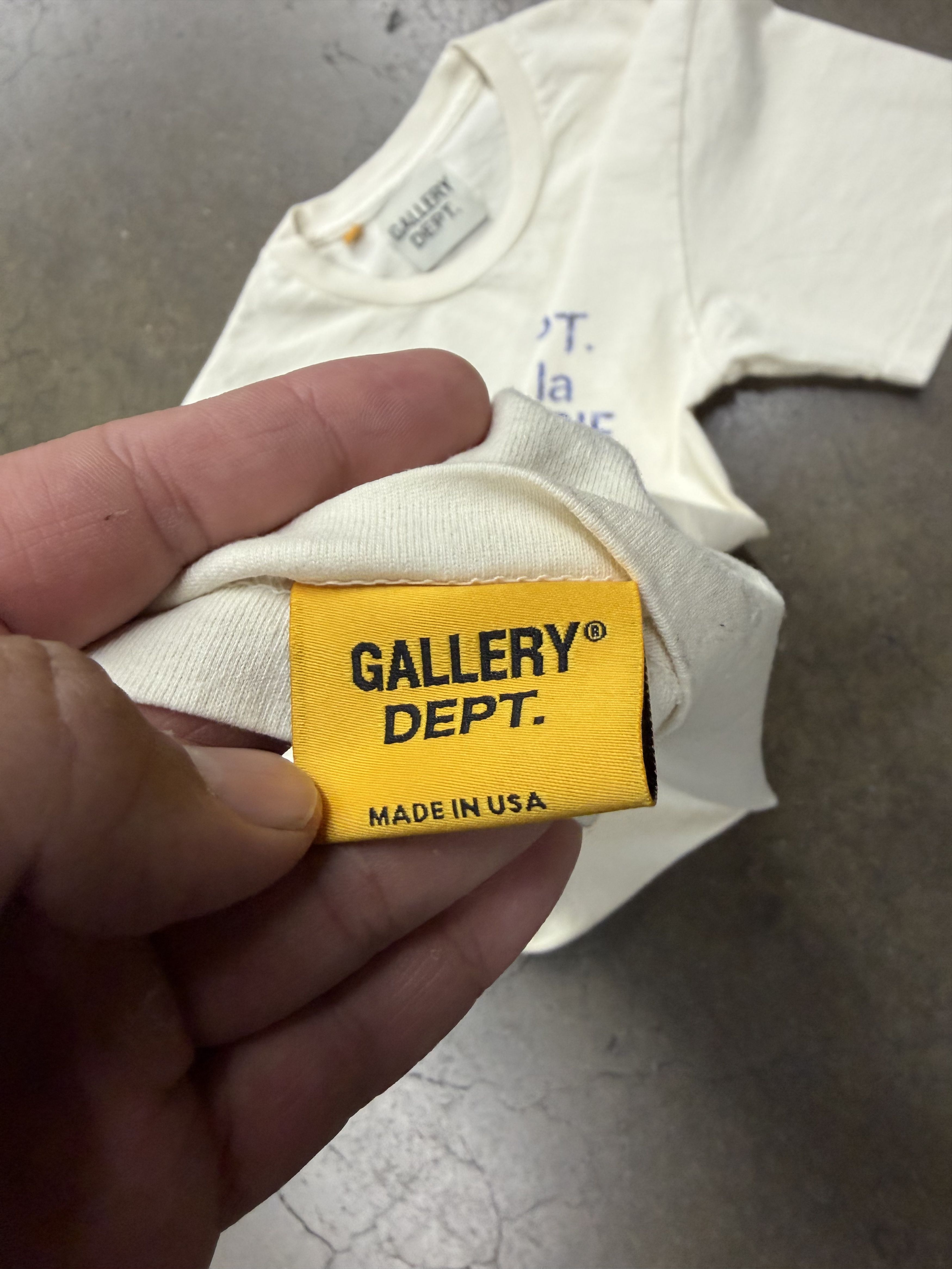 Gallery Dept. gallery dept tee Size US S / EU 44-46 / 1 - 5 Thumbnail