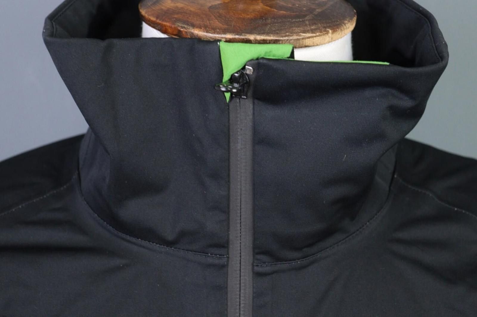 KJUS Kjus System Black Windstopper Nylon Track Jacket Size L 52 Size L / US 10 / IT 46 - 4 Thumbnail