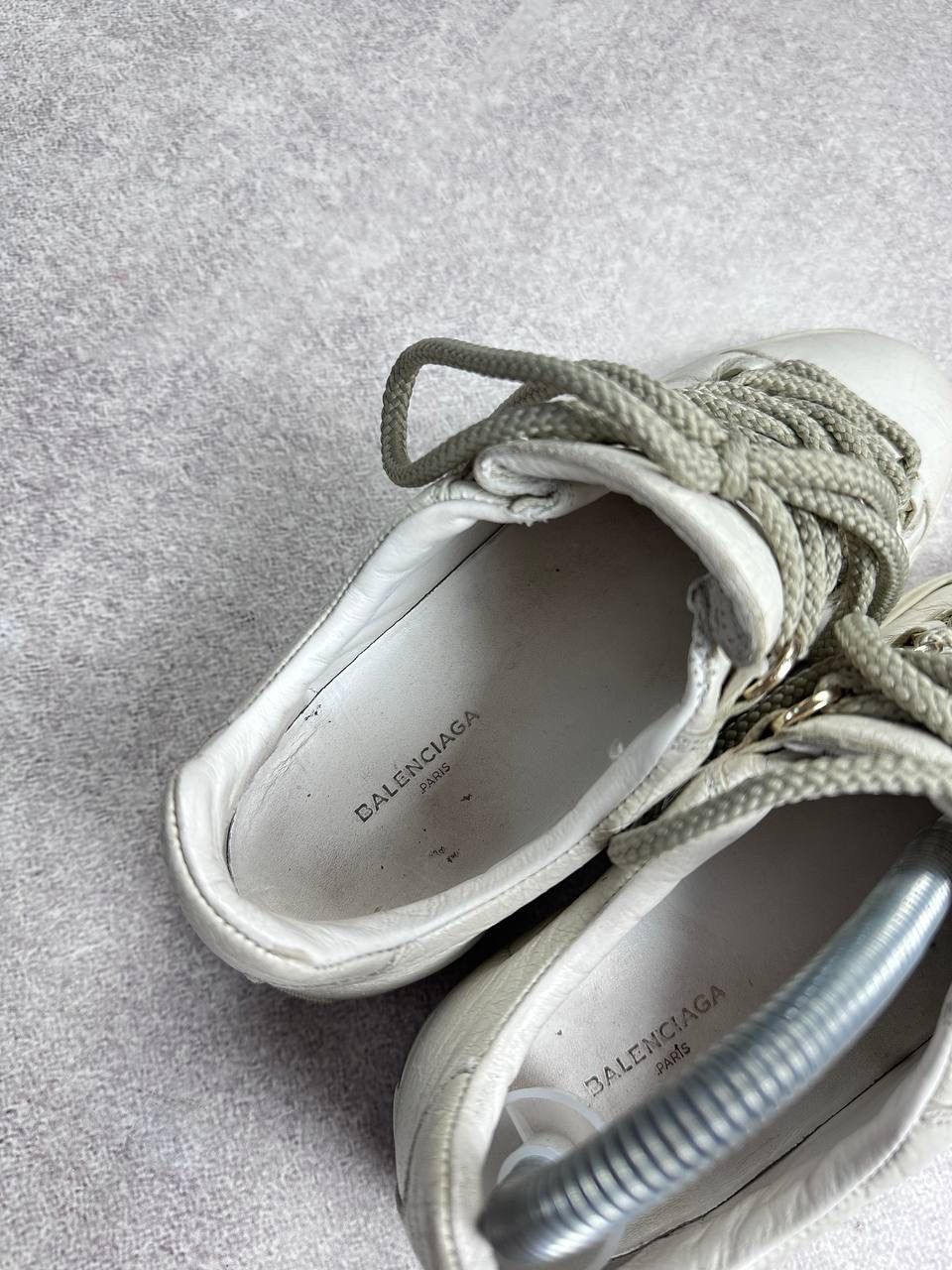 Balenciaga Vintage Balenciaga Arena Leather Low Leather Sneakers EUR 35 Size US 5 / IT 35 - 9 Thumbnail