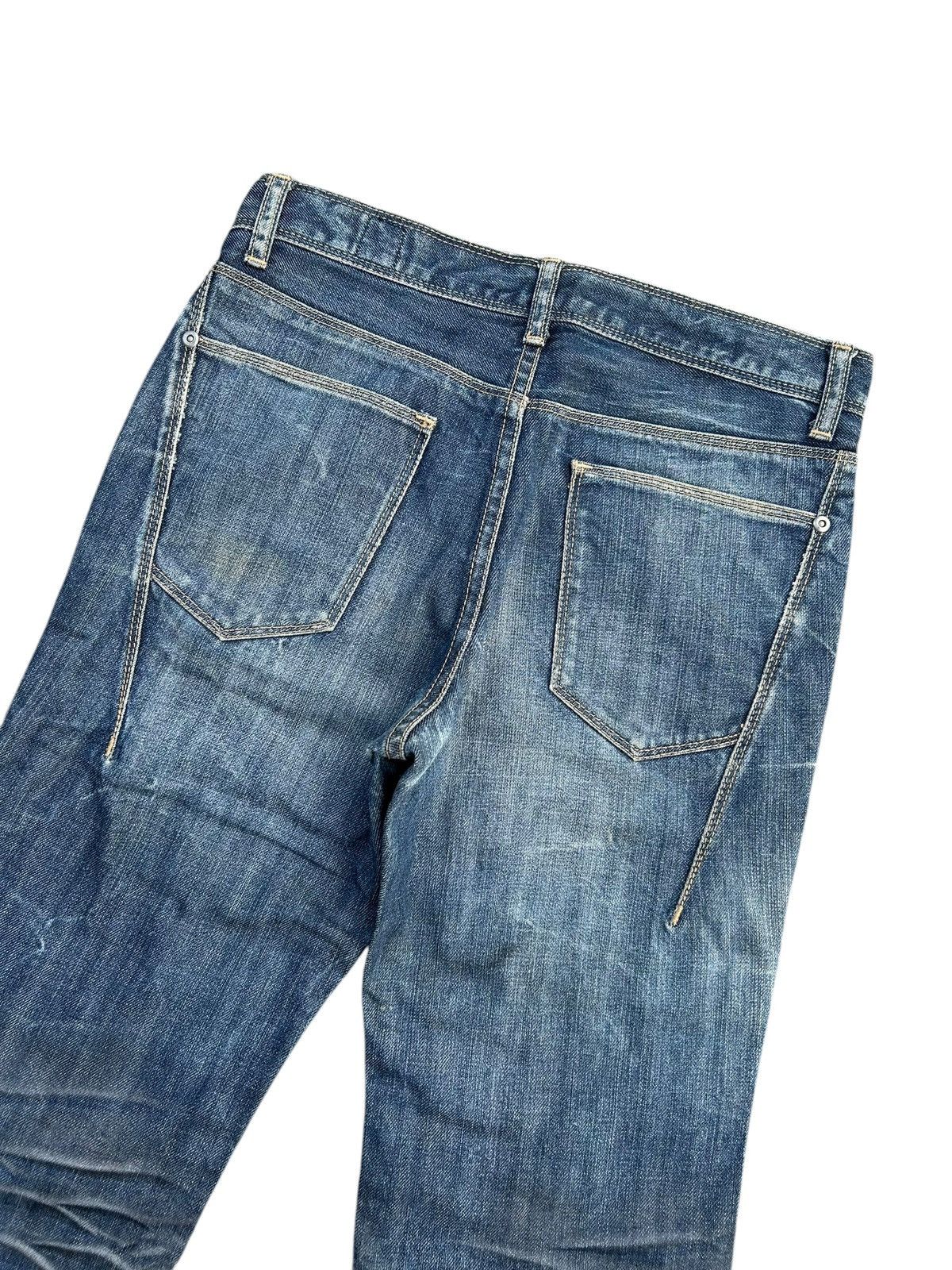 semanticdesign Semantic Design Japanese Punk Distressed Denim Jeans Size US 29 - 12 Thumbnail