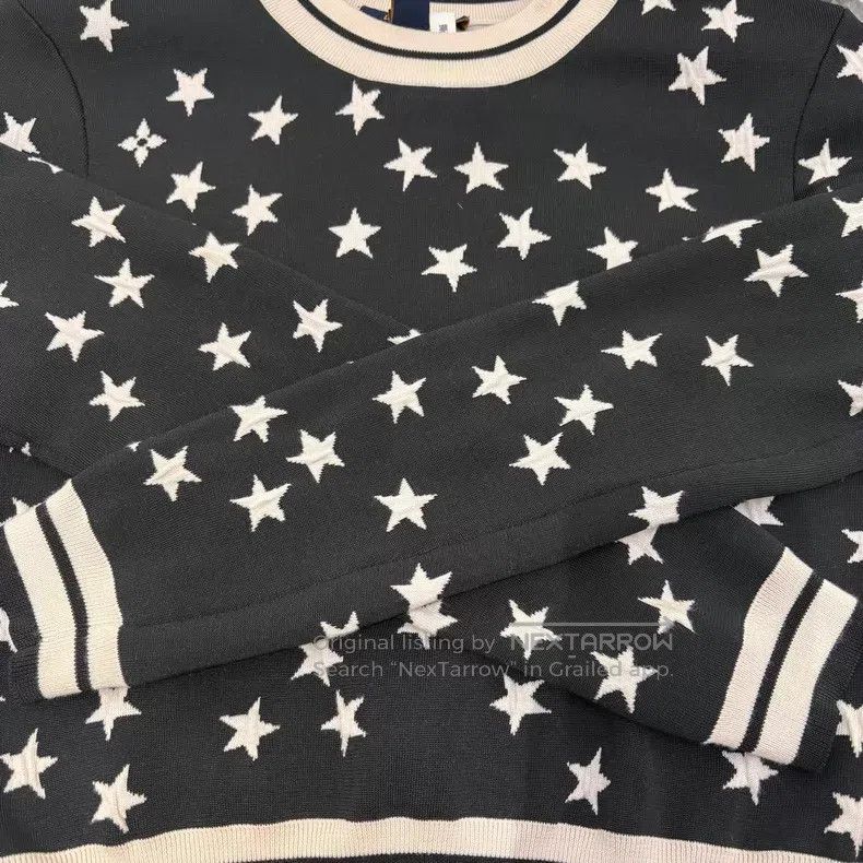 Louis Vuitton Louis Vuitton Star Series Star Full Print Knitwear Size S / US 4 / IT 40 - 6 Thumbnail