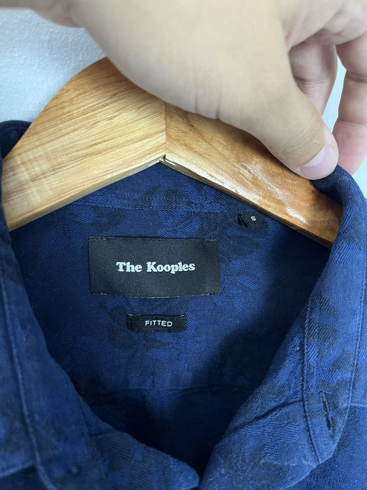 The Kooples The Kooples Floral Cotton Long Sleeve Shirt Size US S / EU 44-46 / 1 - 8 Thumbnail