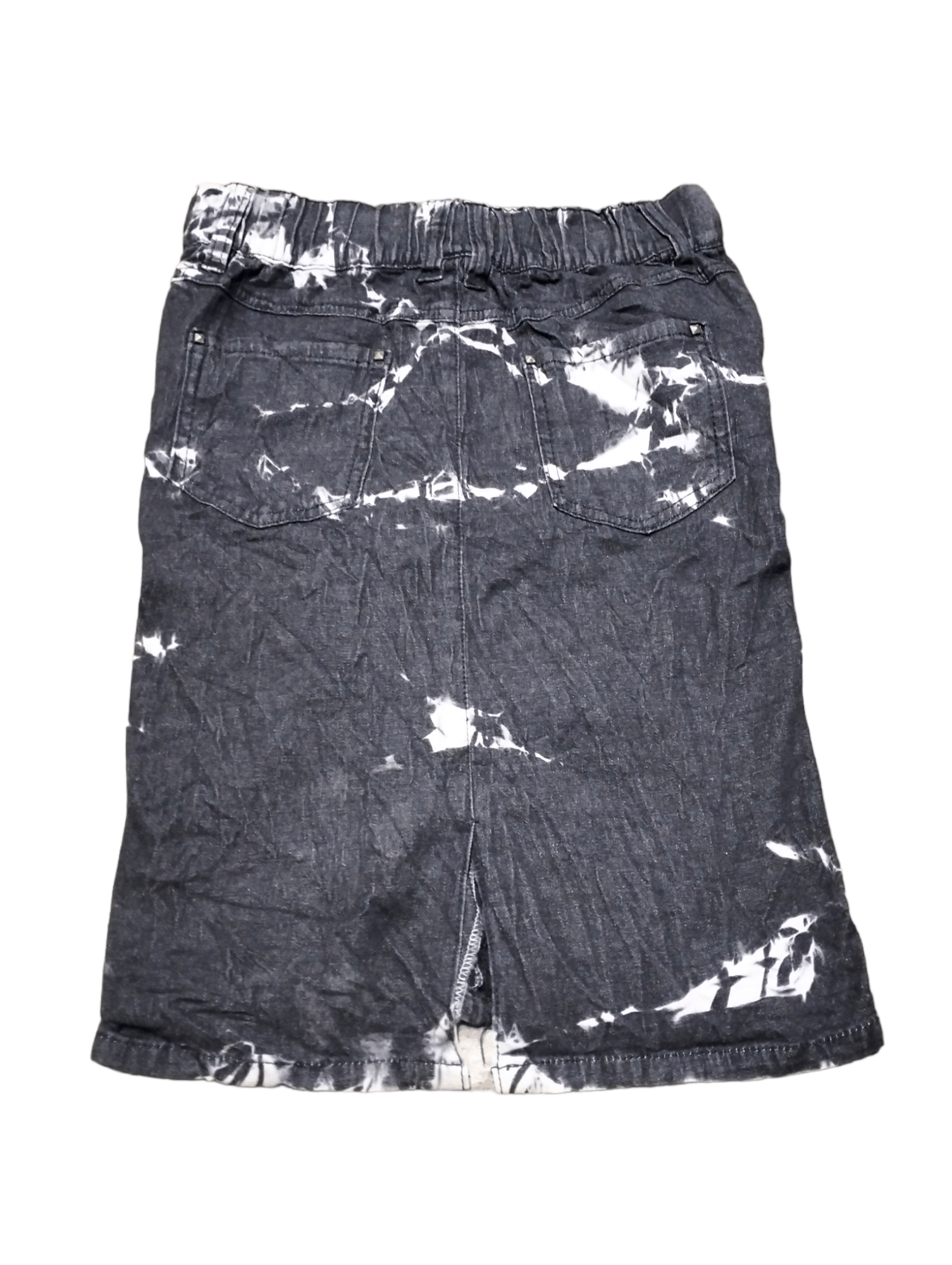 If Six Was Nine Japanese Brand Heaven and earth Distressed Design Skirt Size 28" / US 6 / IT 42 - 2 Thumbnail