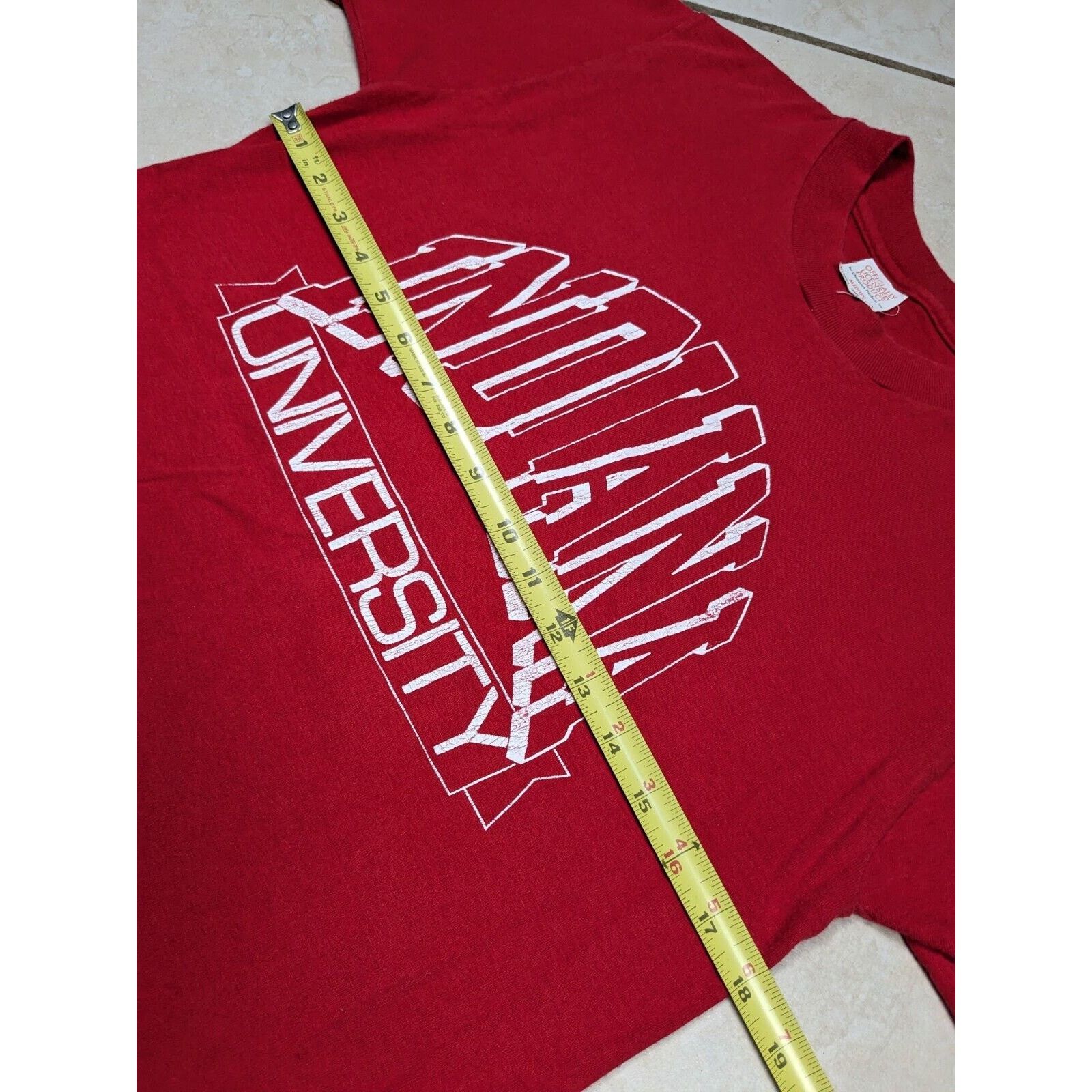 Champion Vtg Champion Products Indiana University IU Hoosiers T Shirt Size US M / EU 48-50 / 2 - 4 Thumbnail