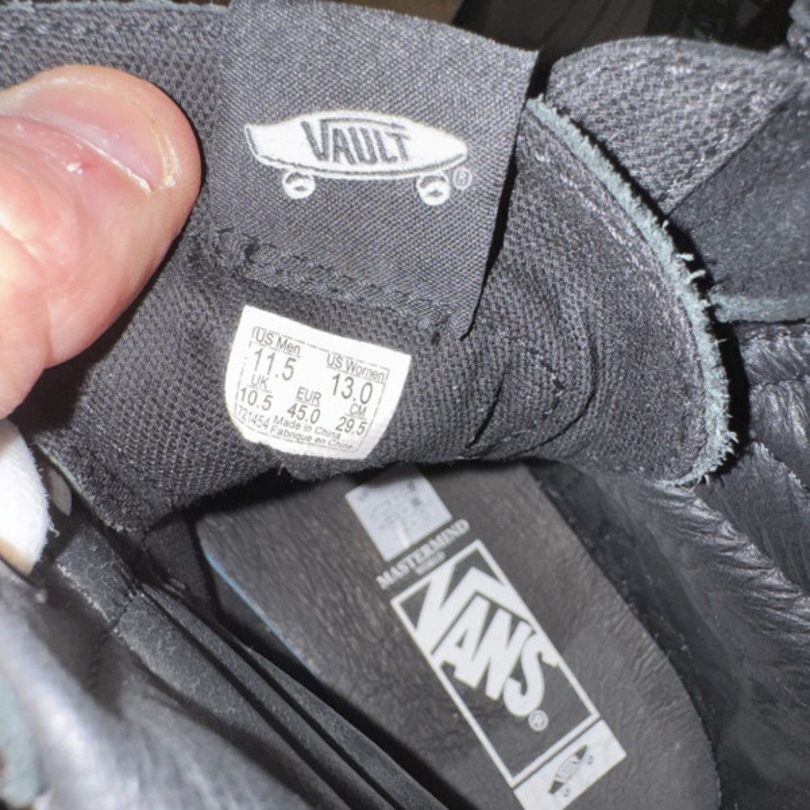 Mastermind Japan × Vans High-top vans x mastermind Size US 11 / EU 44 - 7 Thumbnail