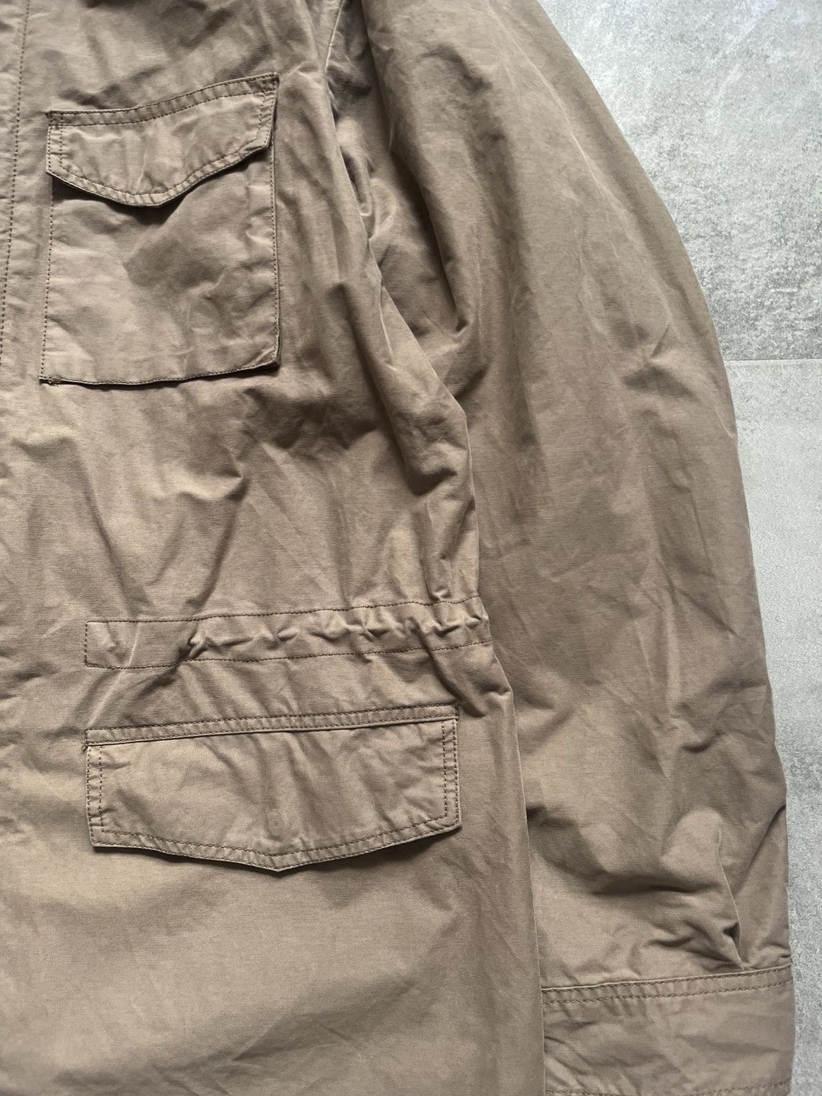 Versace Versace Classic Beige Multipocket Workwear Zip Up Jacket 54 Size US L / EU 52-54 / 3 - 7 Thumbnail