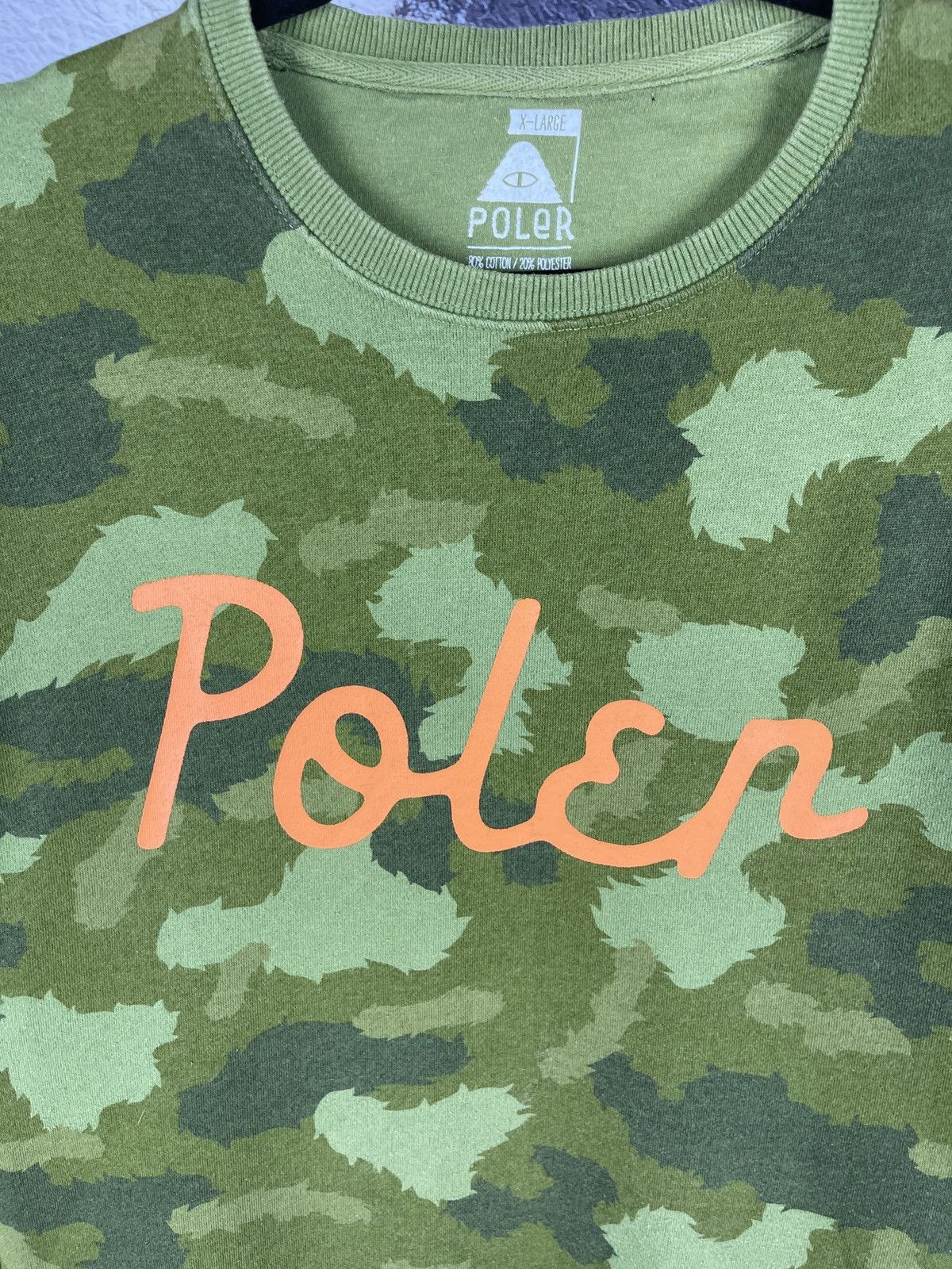 Poler Poler Stuff big logo camouflage sweatshirt Size US XL / EU 56 / 4 - 6 Thumbnail
