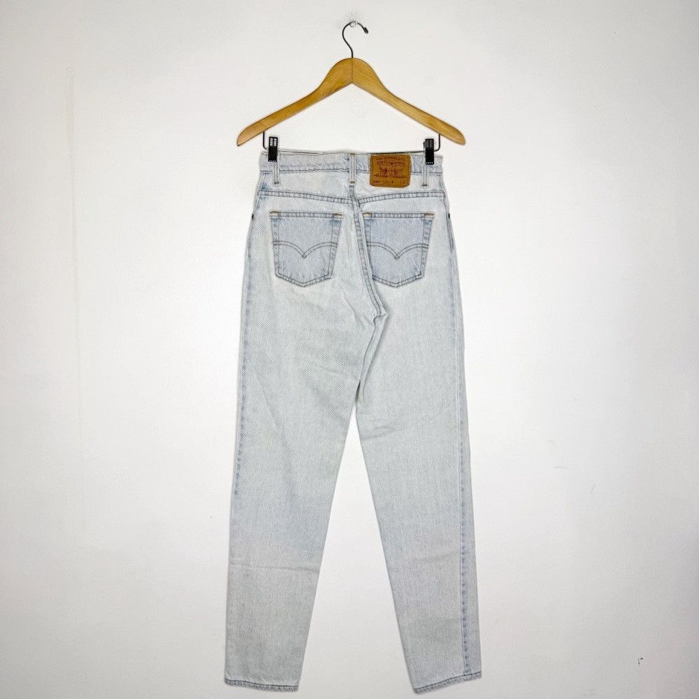 Levi's Vintage Clothing Levi’s 550 Relaxed Fit Taper Women’s Vintage 1990’s Jeans 7 Size 26" / US 2 / IT 38 - 2 Thumbnail