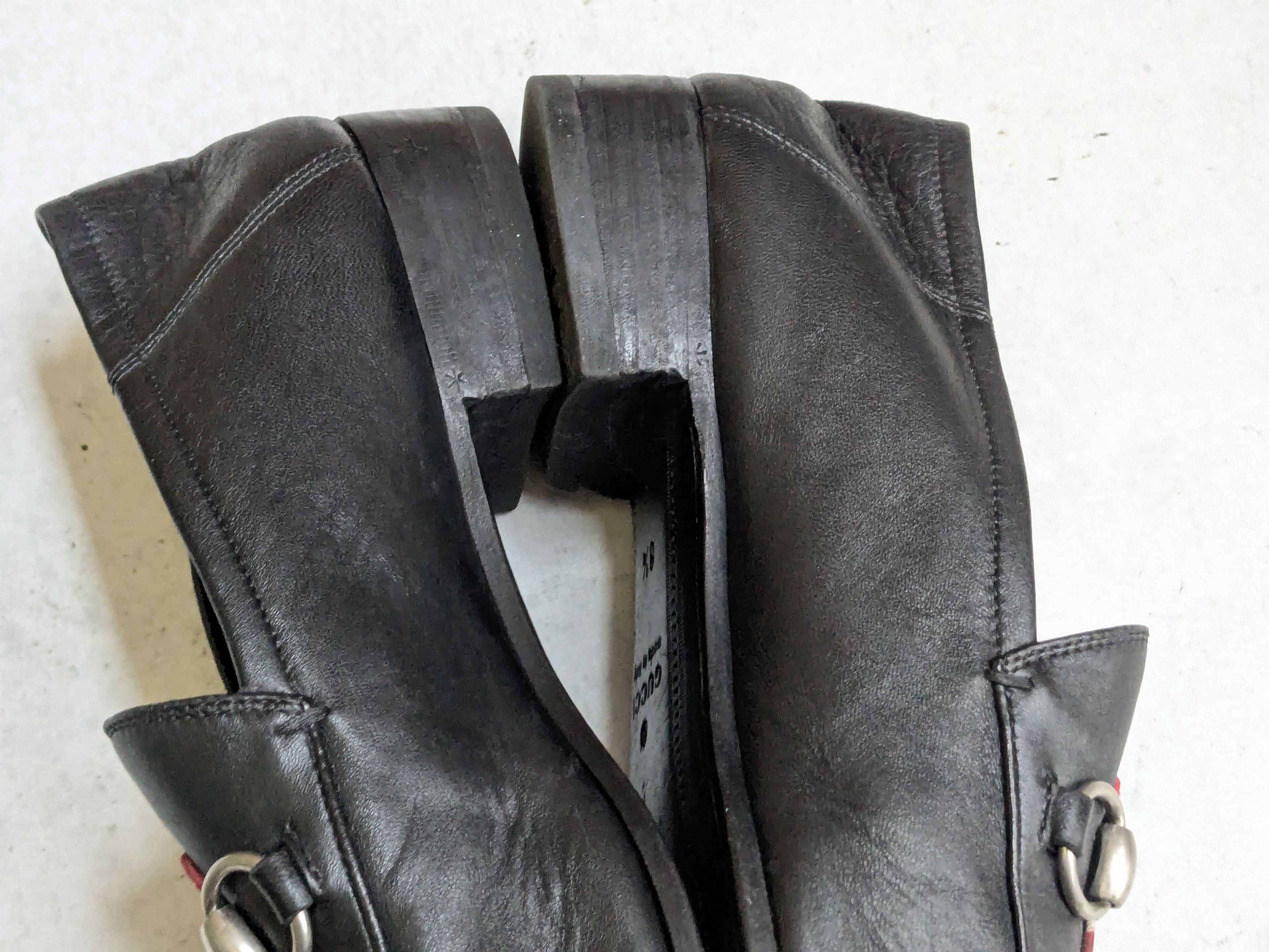 Gucci Gucci Horsebit Loafers Black Leather Snake 9 Slip Ons Size US 9 / EU 42 - 8 Thumbnail
