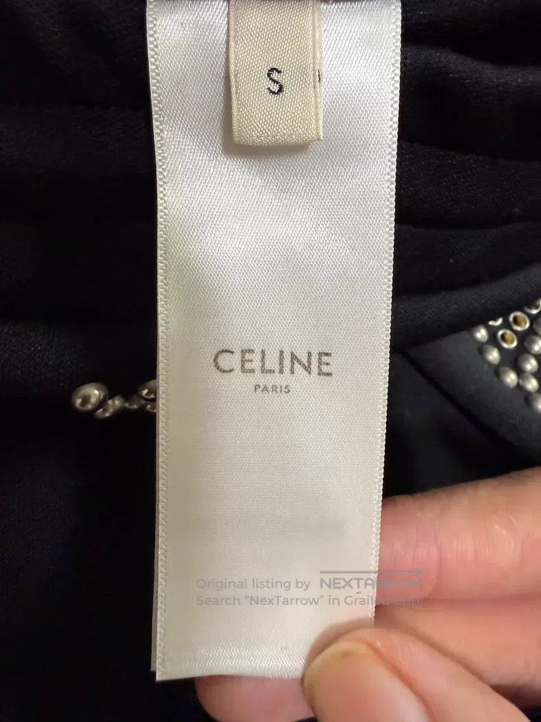 Celine Celine size S Four Claws Studs Diamond Logo Casual Pants i Size US 27 - 5 Thumbnail