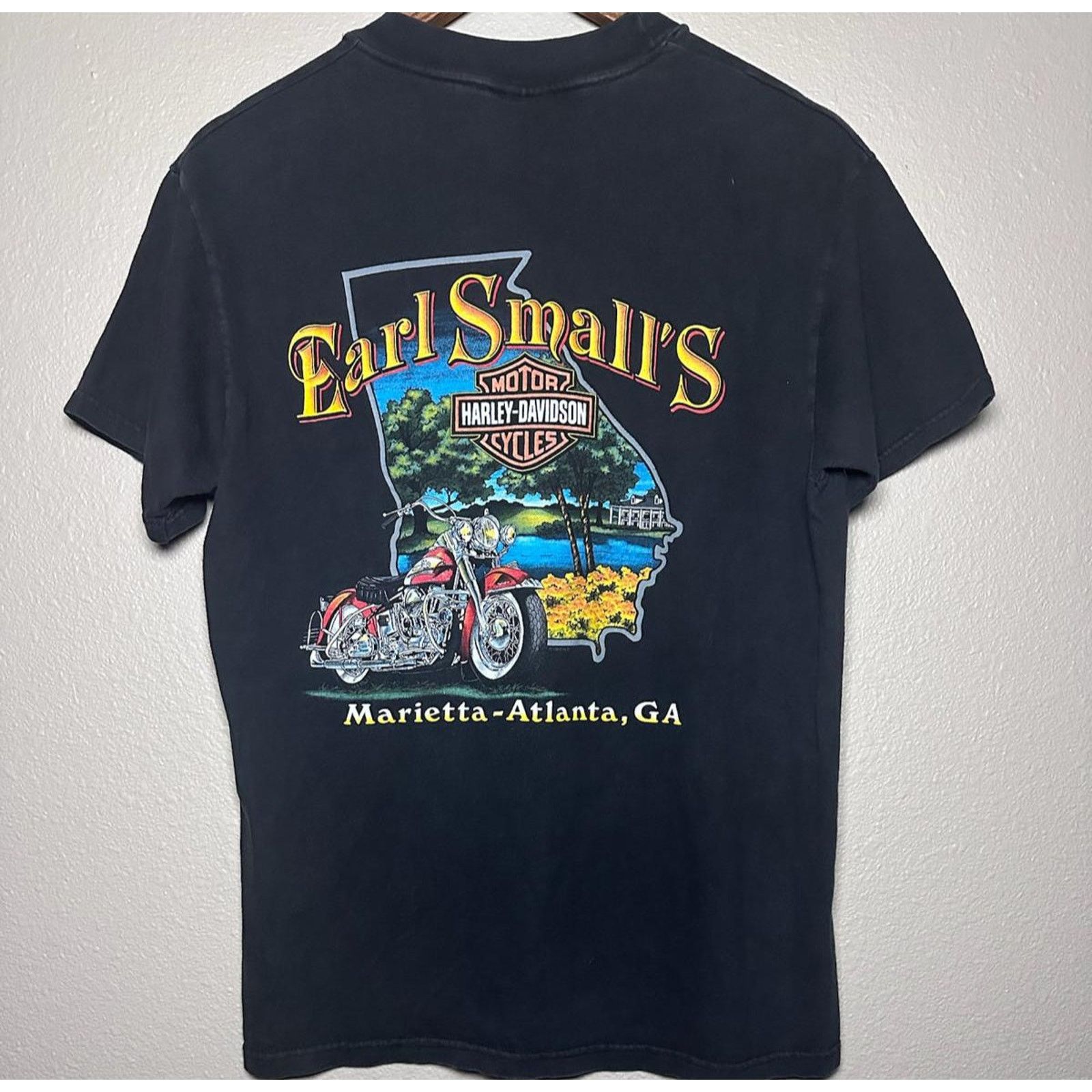 Harley Davidson 🔥 Harley-Davidson "Feel the Heat" Tee – Size L Size US L / EU 52-54 / 3 - 2 Thumbnail