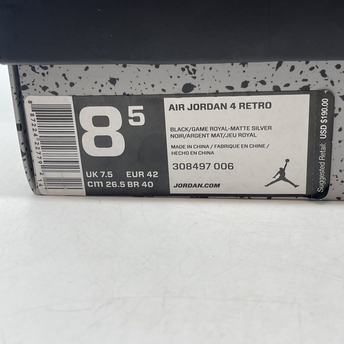 Jordan Brand Air Jordan 4 Motorsport alternate Size US 8.5 / EU 41-42 - 9 Thumbnail
