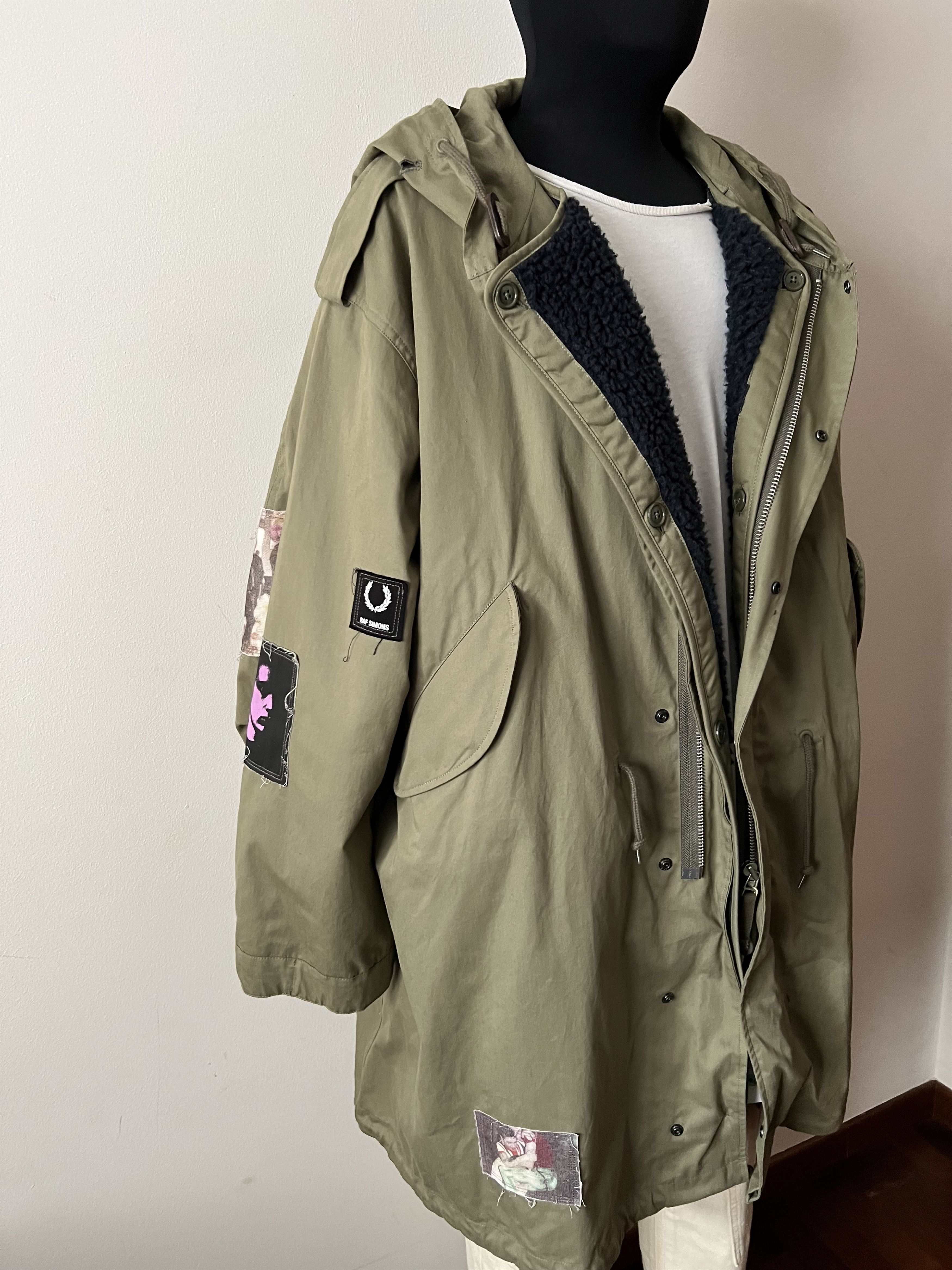 Fred Perry × Raf Simons Raf Simons Detachable Liner Parka Size US L / EU 52-54 / 3 - 3 Thumbnail