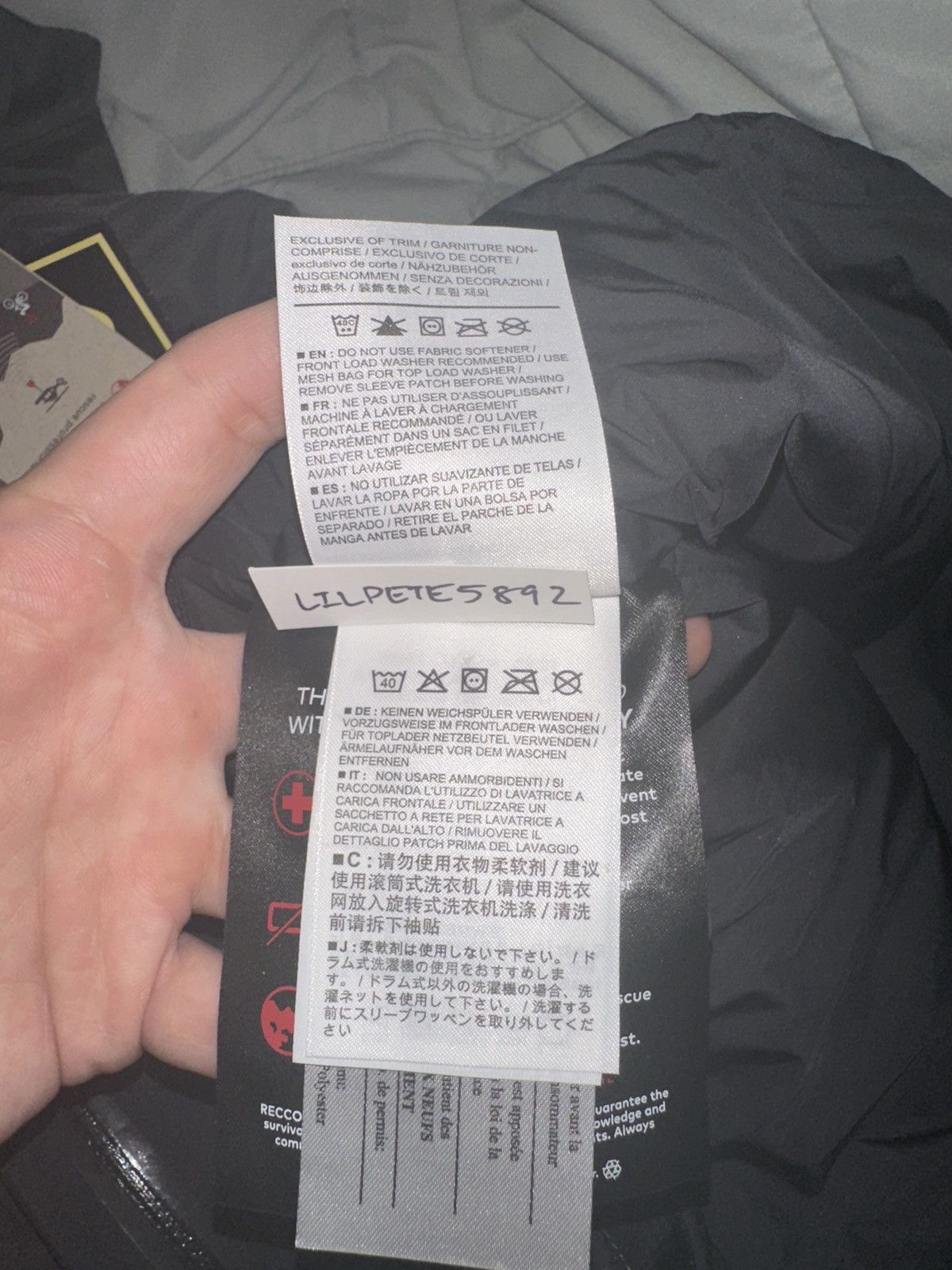 Arc'teryx ARCTERYX SYSTEM A AXIS INSULATED BLACK JACKET GORE-TEX Size US M / EU 48-50 / 2 - 13 Thumbnail