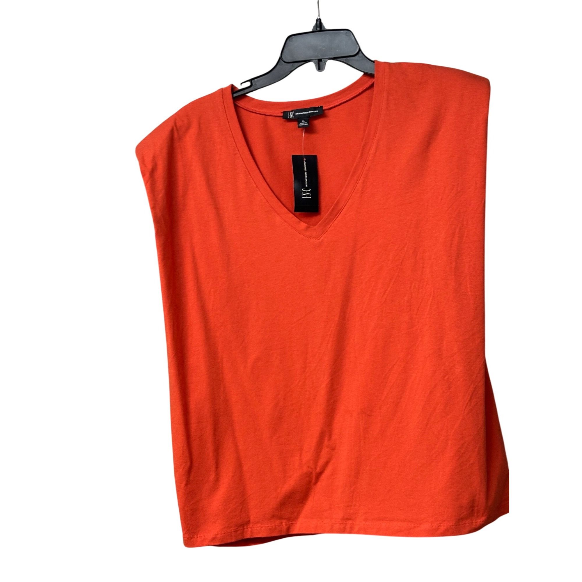 Other Inc International Concepts Strong-Shoulder V-Neck T-Shirt, S Size XL / US 12-14 / IT 48-50 - 2 Thumbnail