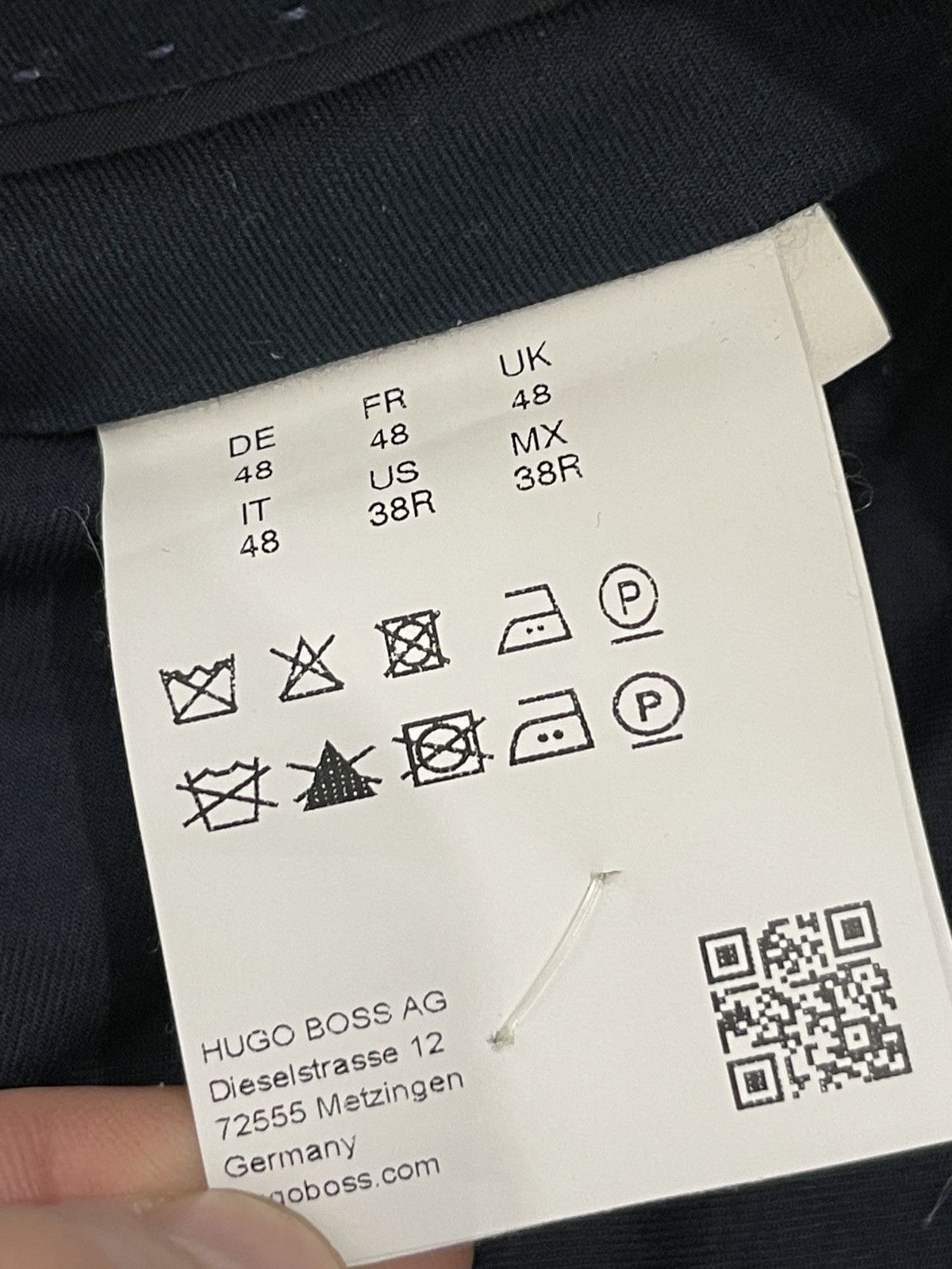 Hugo Boss Hugo boss trousers classic blue pants 38R Size 38R - 3 Thumbnail