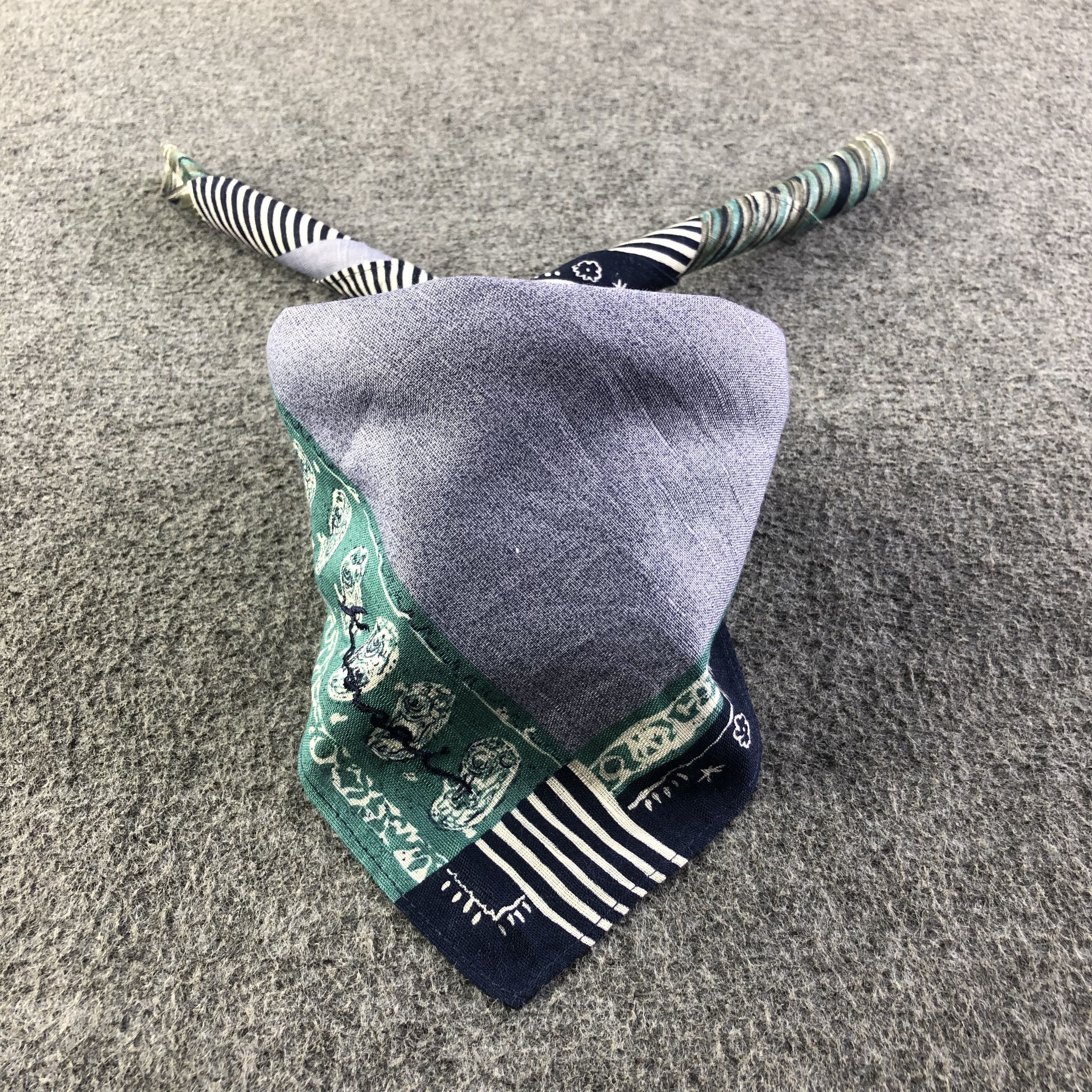 Kansai Yamamoto × Vintage Kansai Handkerchief Neckerchief Bandana H2311 Size ONE SIZE - 1 Thumbnail