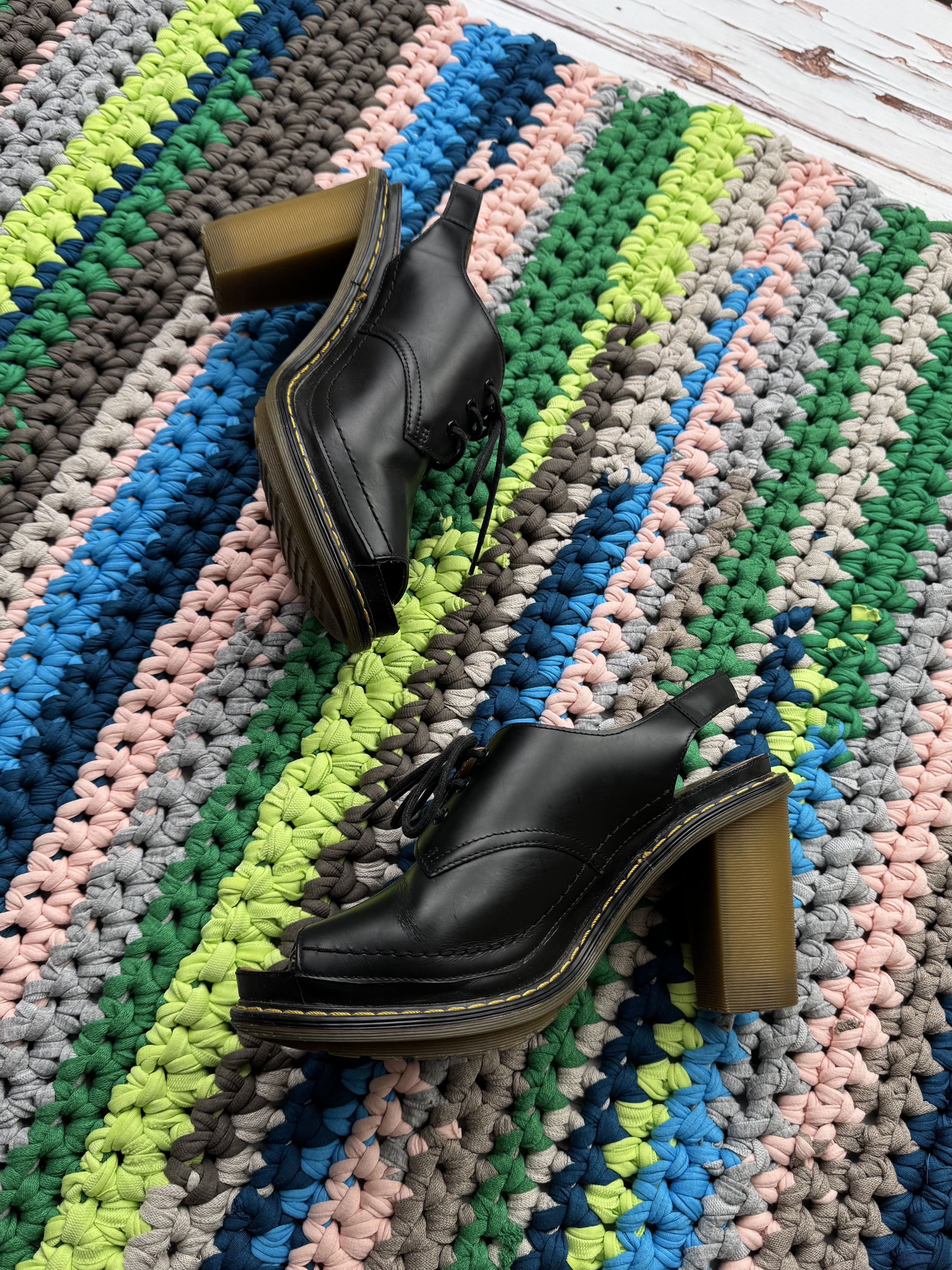 Dr. Martens Dr. Martens Vintage Leather Heels (V38)(D10) Size US 7.5 / IT 37.5 - 3 Thumbnail