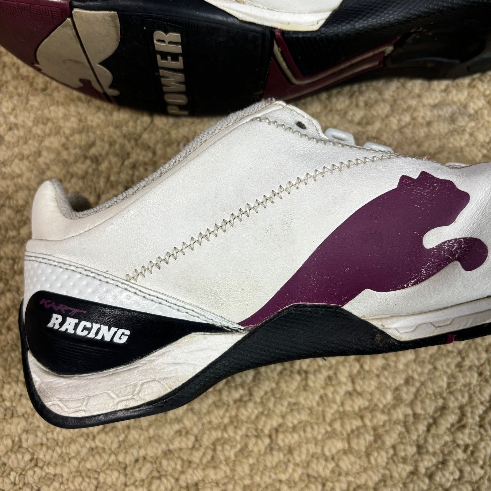 Puma y2k 2000s Puma Kart Cat speedcat racing style shoes womens 6 Size US 6 / IT 36 - 3 Thumbnail