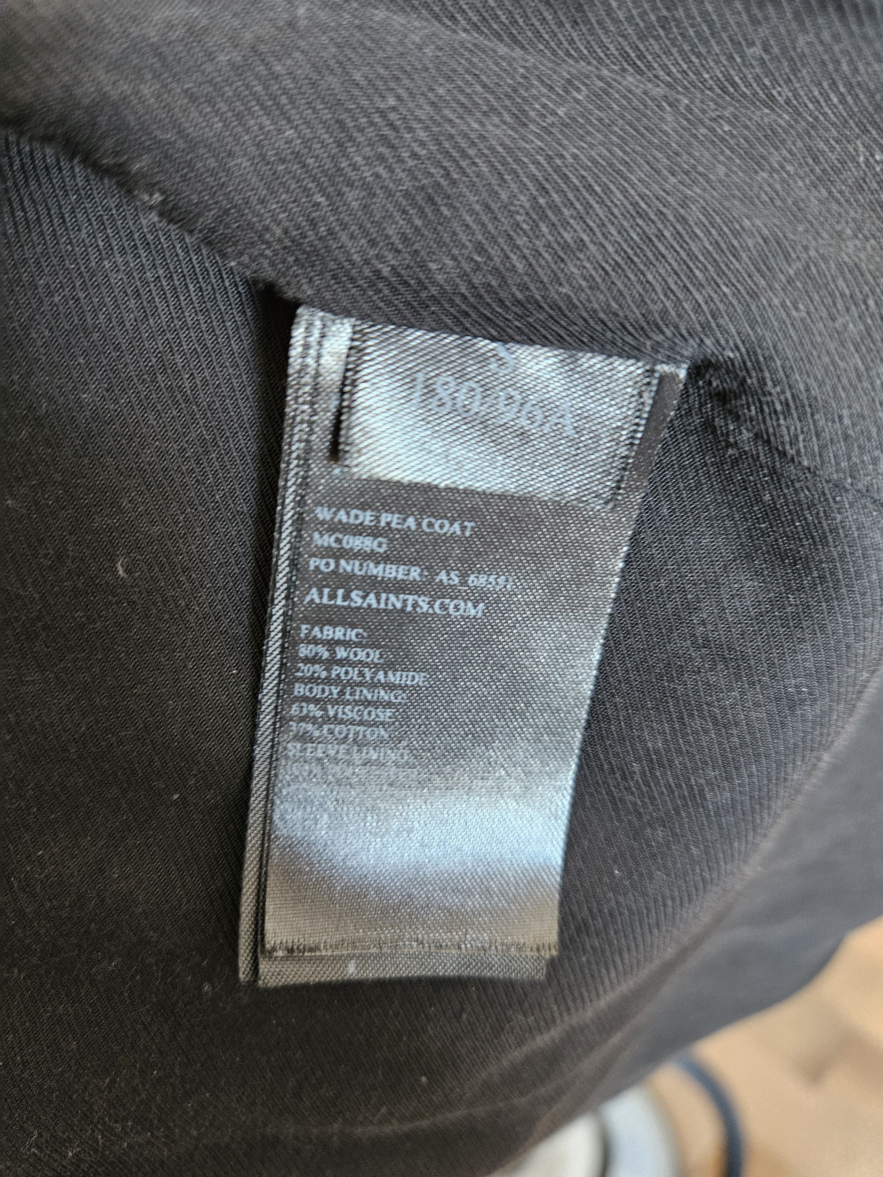 Allsaints Wade peacoat Size US S / EU 44-46 / 1 - 4 Thumbnail