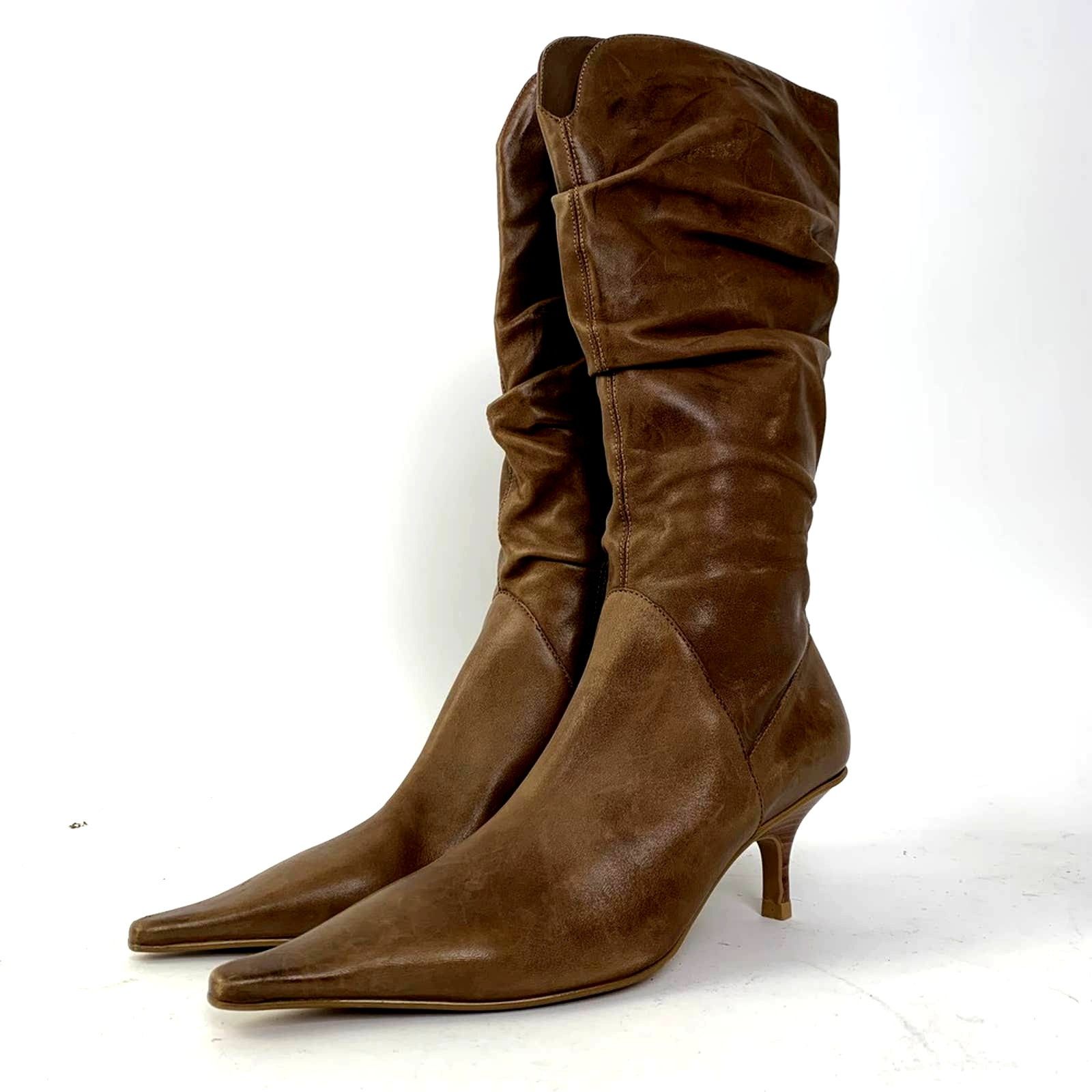 Designer NWOT Diba Point Toe Mid Calf Heel Boots - 7 Size US 7 / IT 37 - 3 Thumbnail