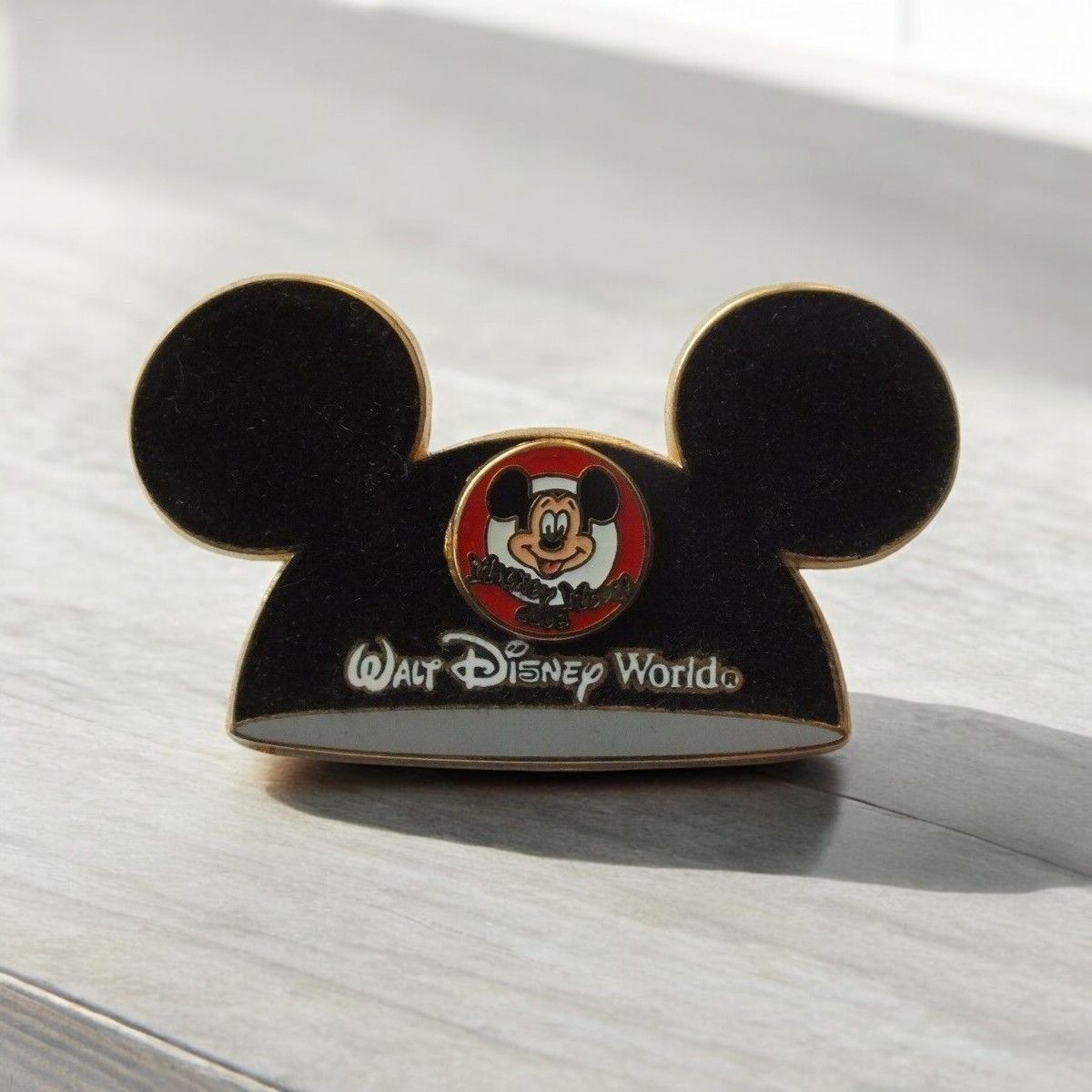 Disney Disney Collectible Pin Mickey Mouse Club Hat (Flocked) Size ONE SIZE - 1 Thumbnail