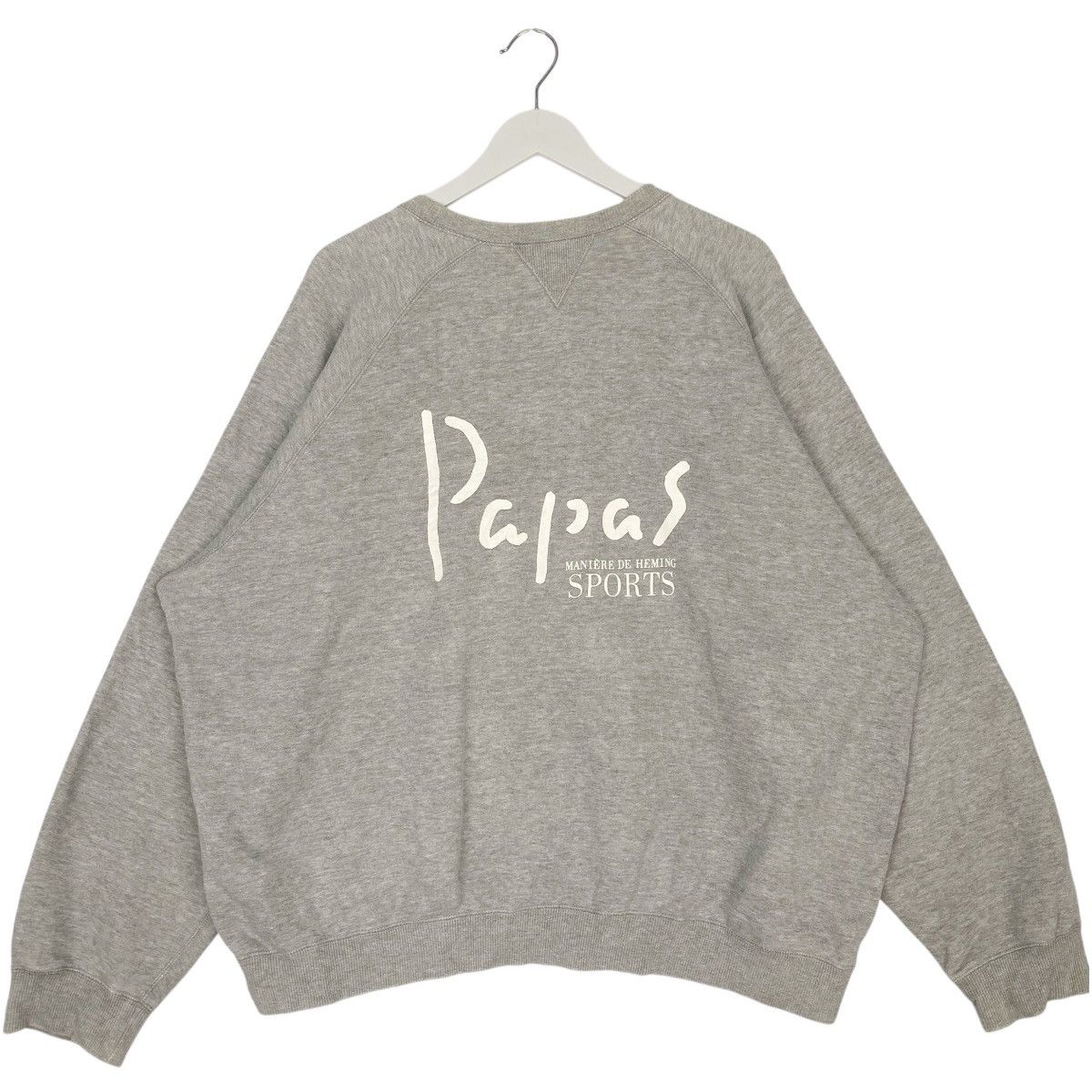 Other Vintage 90s Papas Crewneck Sweatshirt Gray Pullover Size XL Size US XL / EU 56 / 4 - 5 Thumbnail