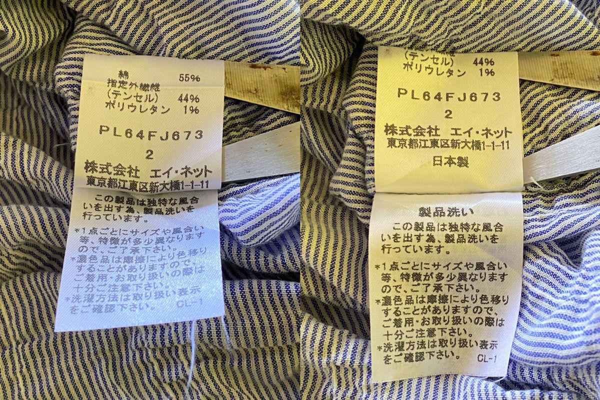 Issey Miyake × Vintage Vintage “Plantation” ISSEY MIYAKE Crunched Pleated Shirt Size M / US 6-8 / IT 42-44 - 4 Thumbnail