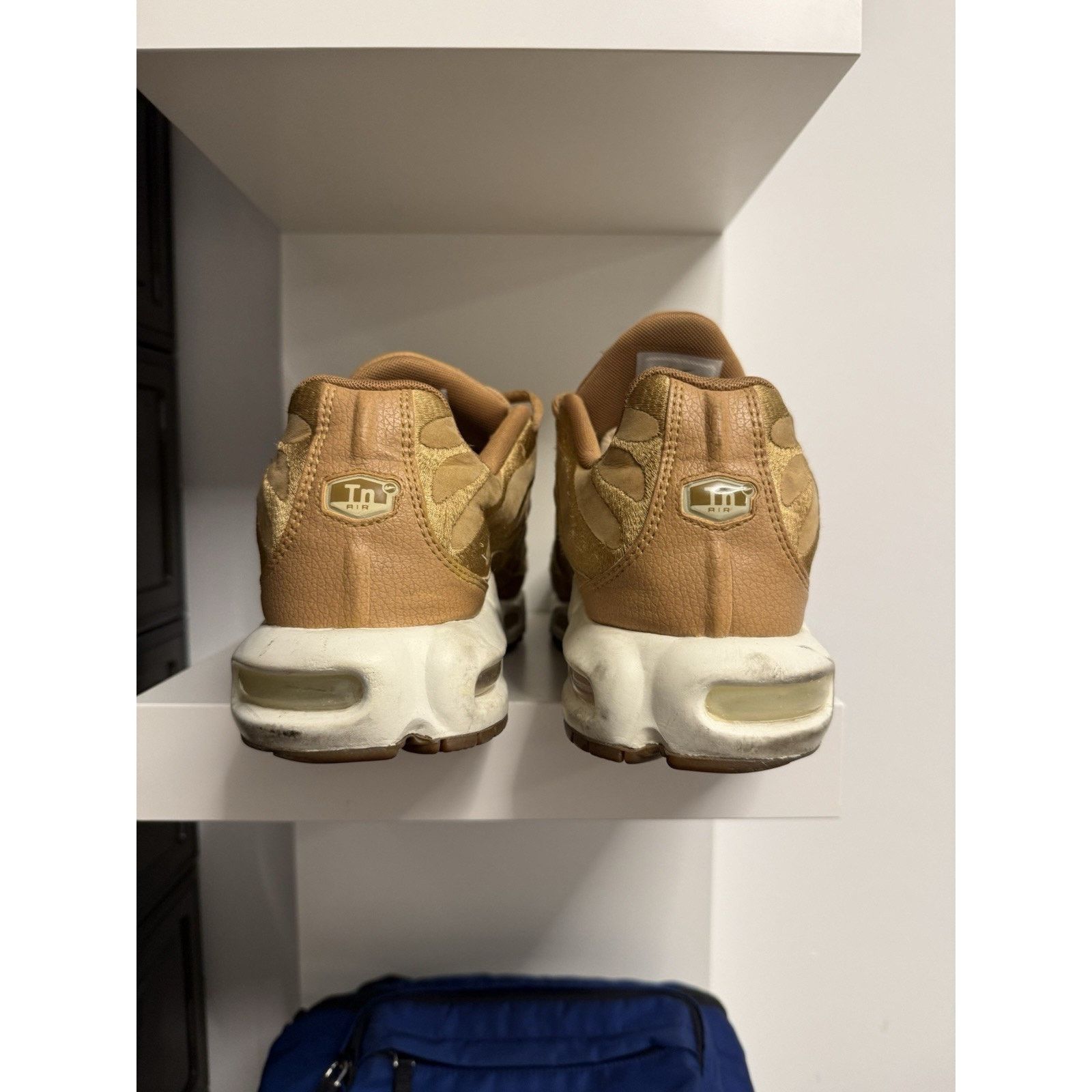 Nike Nike Air Max Plus TN Wheat Flax Tan Suede Size 13 AH9697-201 Size US 13 / EU 46 - 5 Thumbnail