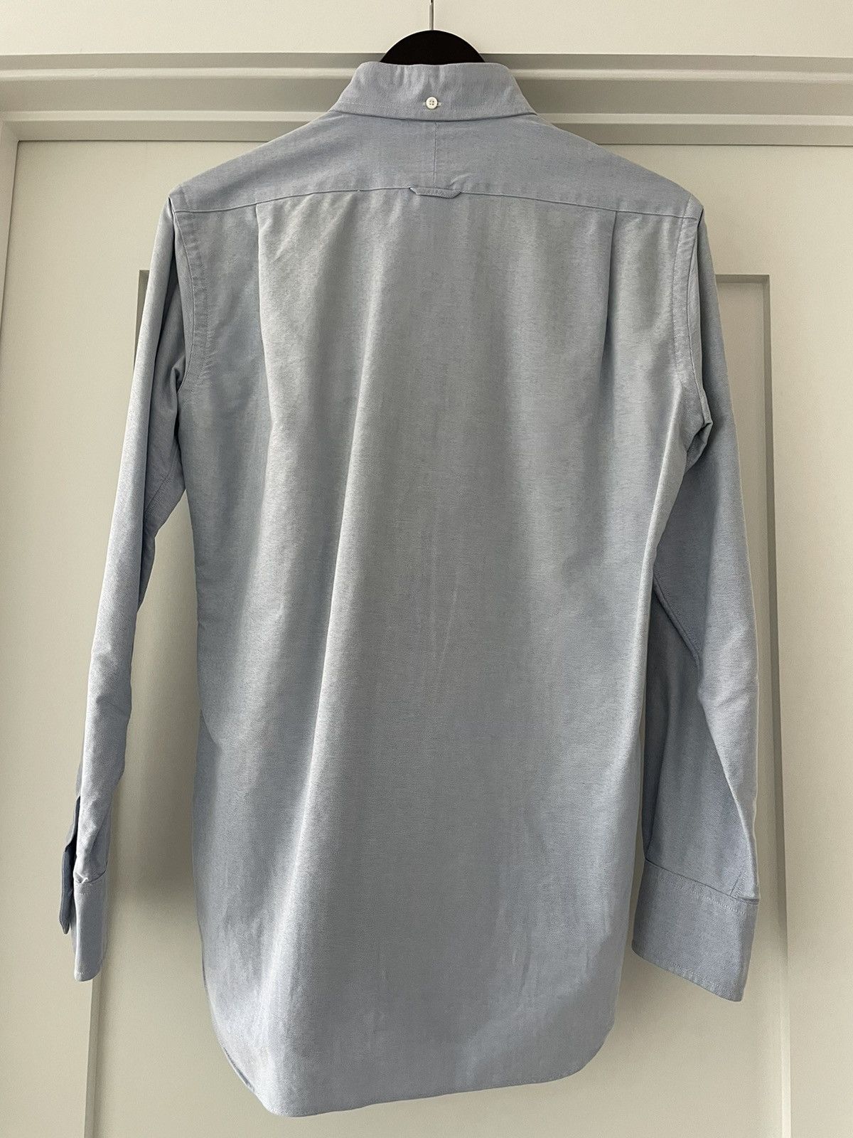 Thom Browne Blue Oxford Shirt Size US M / EU 48-50 / 2 - 2 Thumbnail