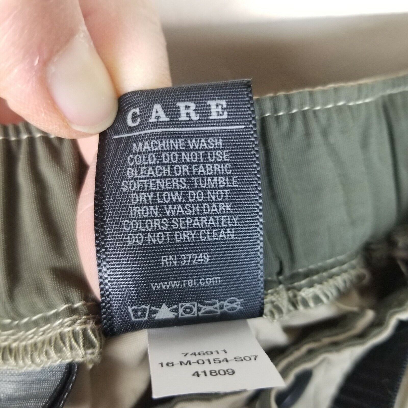 Rei REI Mens Convertible Hiking Cargo Pants L Gorpcore Granola Size US 30 / EU 46 - 9 Thumbnail