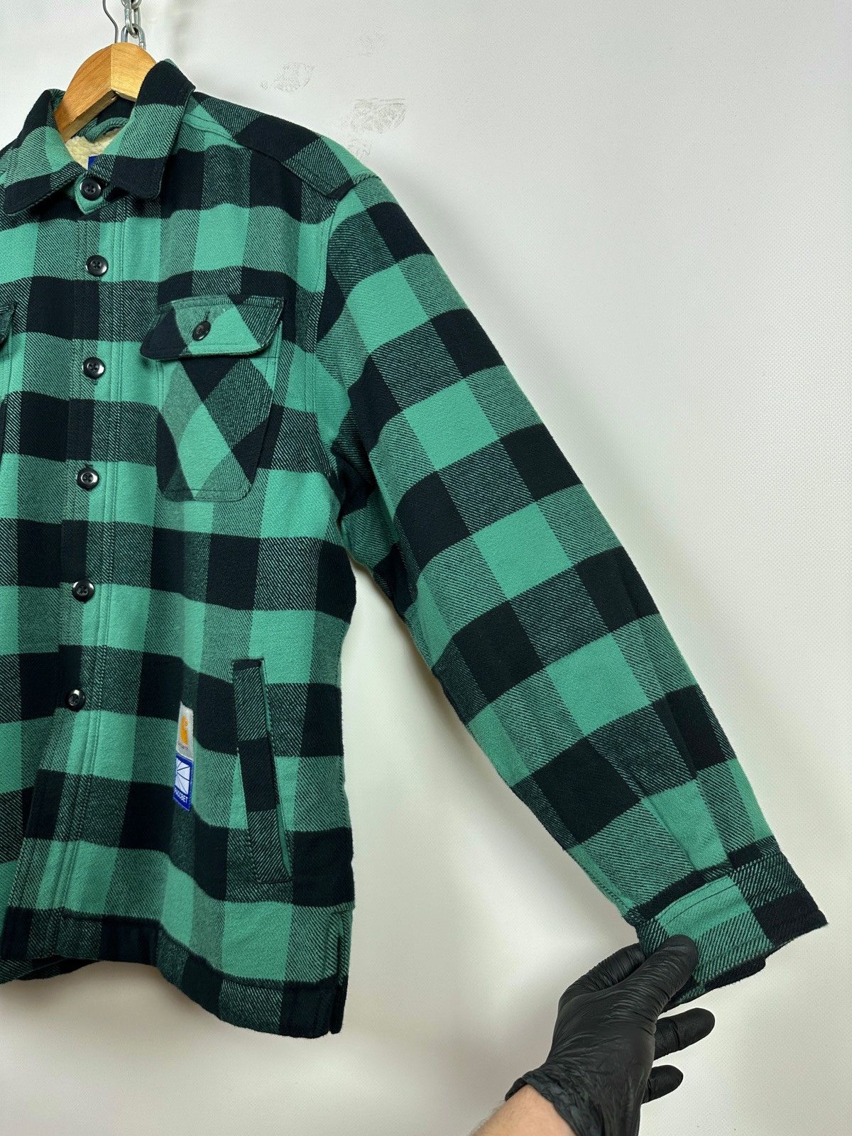 Carhartt Wip Carhartt WIP x Gosha Rubchinskiy PACCBET Shirt Sherpa Jacket Size US S / EU 44-46 / 1 - 14 Thumbnail