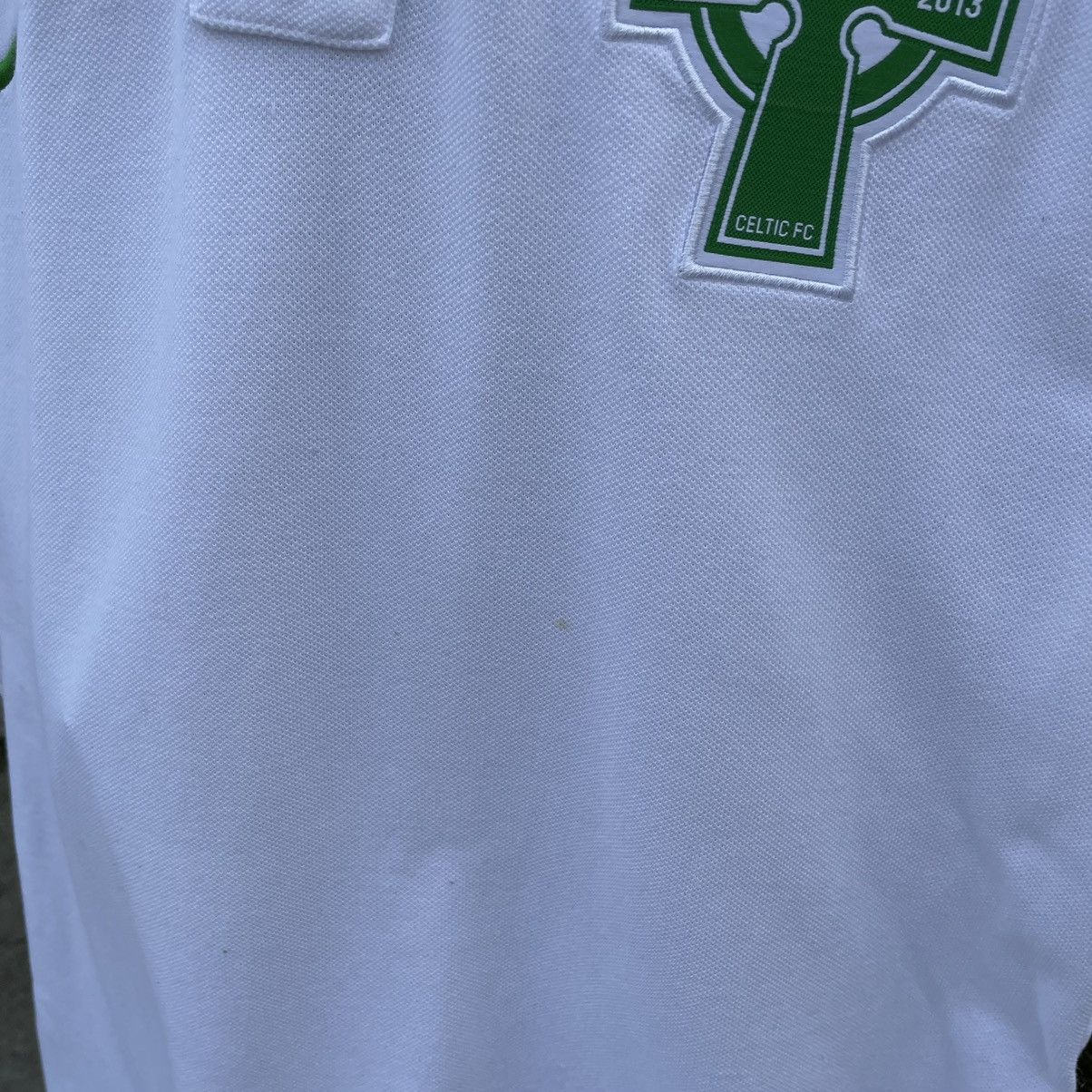 NBA × Nike × Vintage Vintage Polo Nike Celtic International FC Fan Tee Y2K USA Size US L / EU 52-54 / 3 - 9 Thumbnail