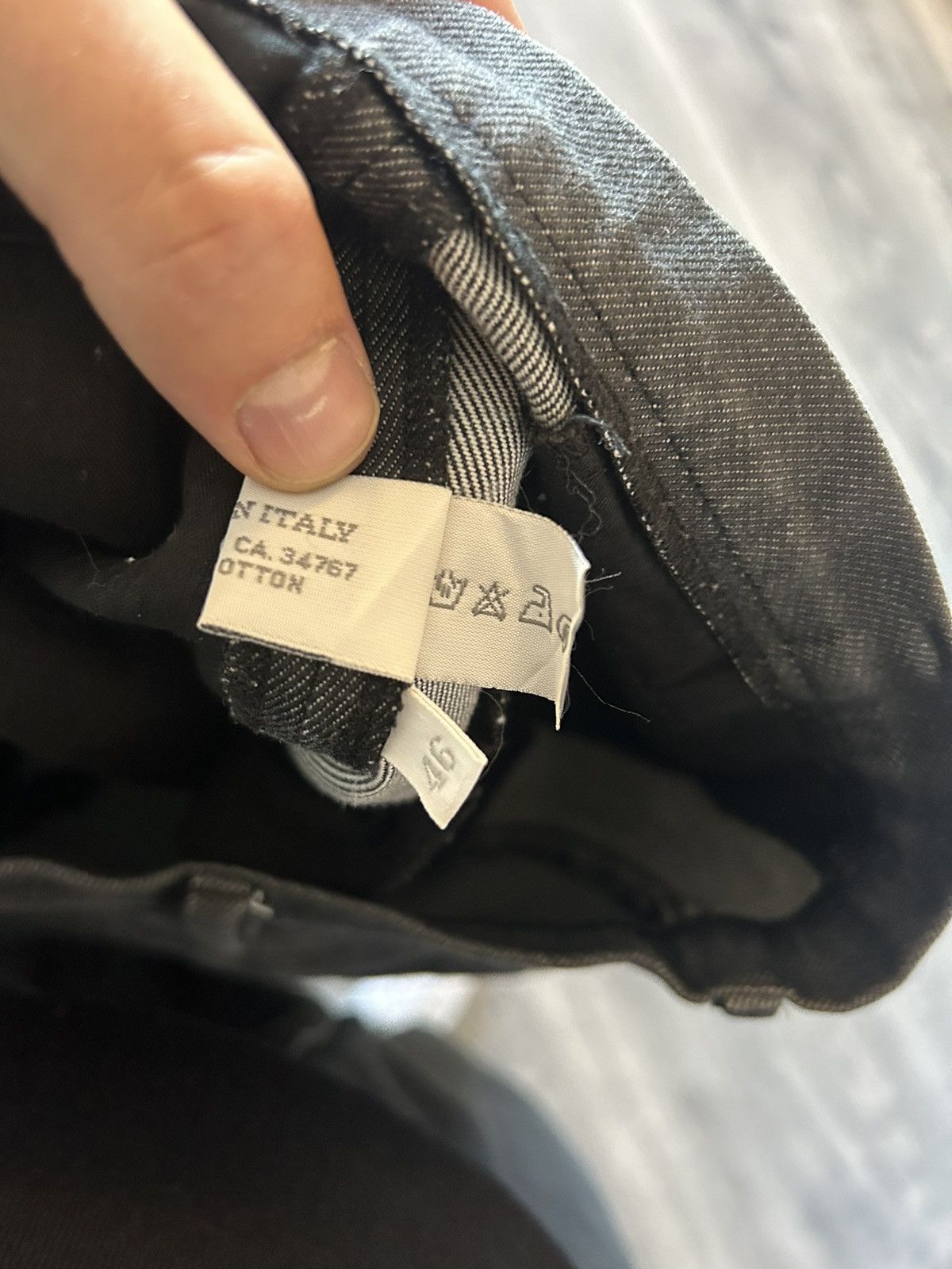Miu Miu Charcoal Grey Slim-Fit Pants Size US 30 / EU 46 - 17 Thumbnail