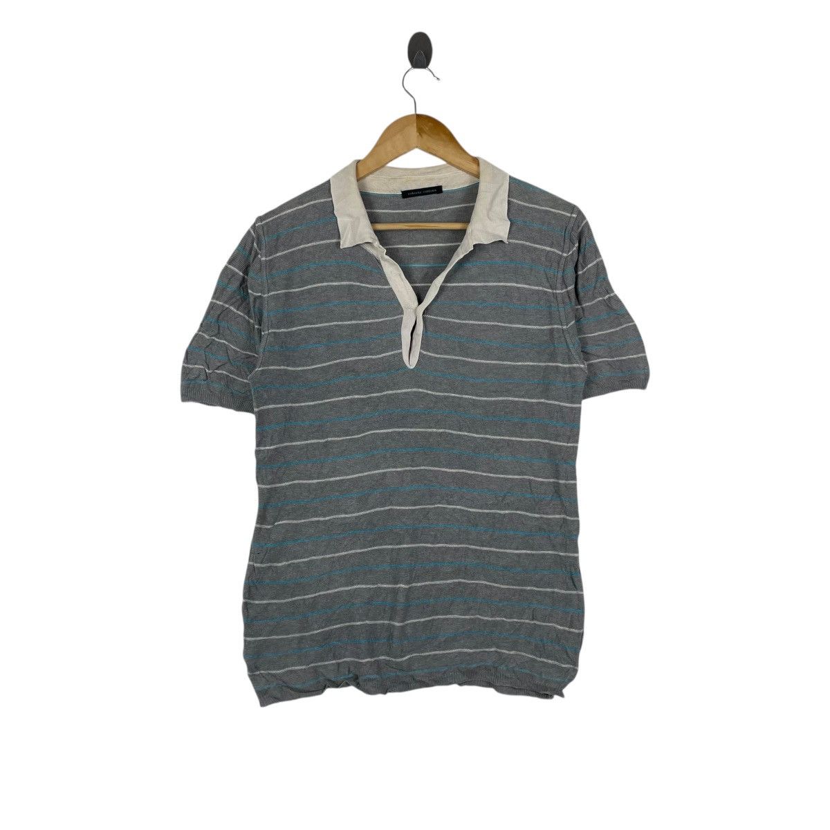 Vintage Roberto Collina Knitwear Polo Rugby Shirt