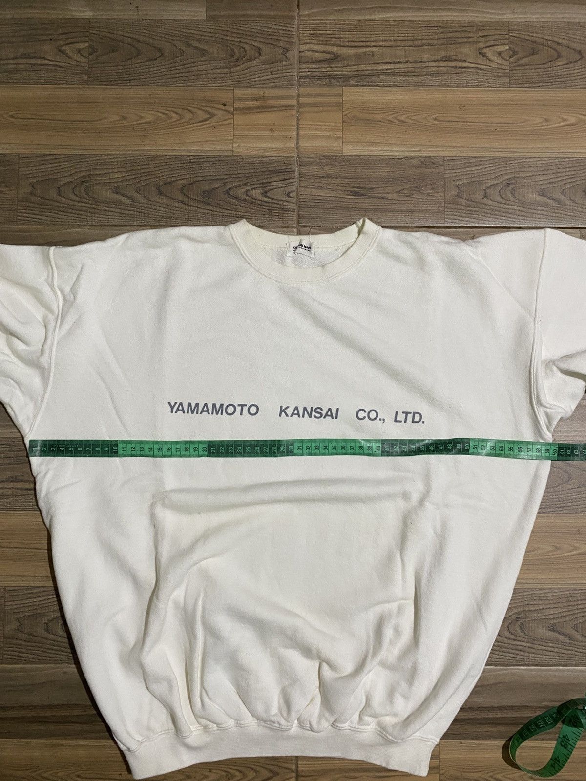Japanese Brand × Kansai Yamamoto × Vintage VINTAGE KANSAI MAN YAMAMOTO POEM SWEATSHIRT Size US M / EU 48-50 / 2 - 10 Thumbnail