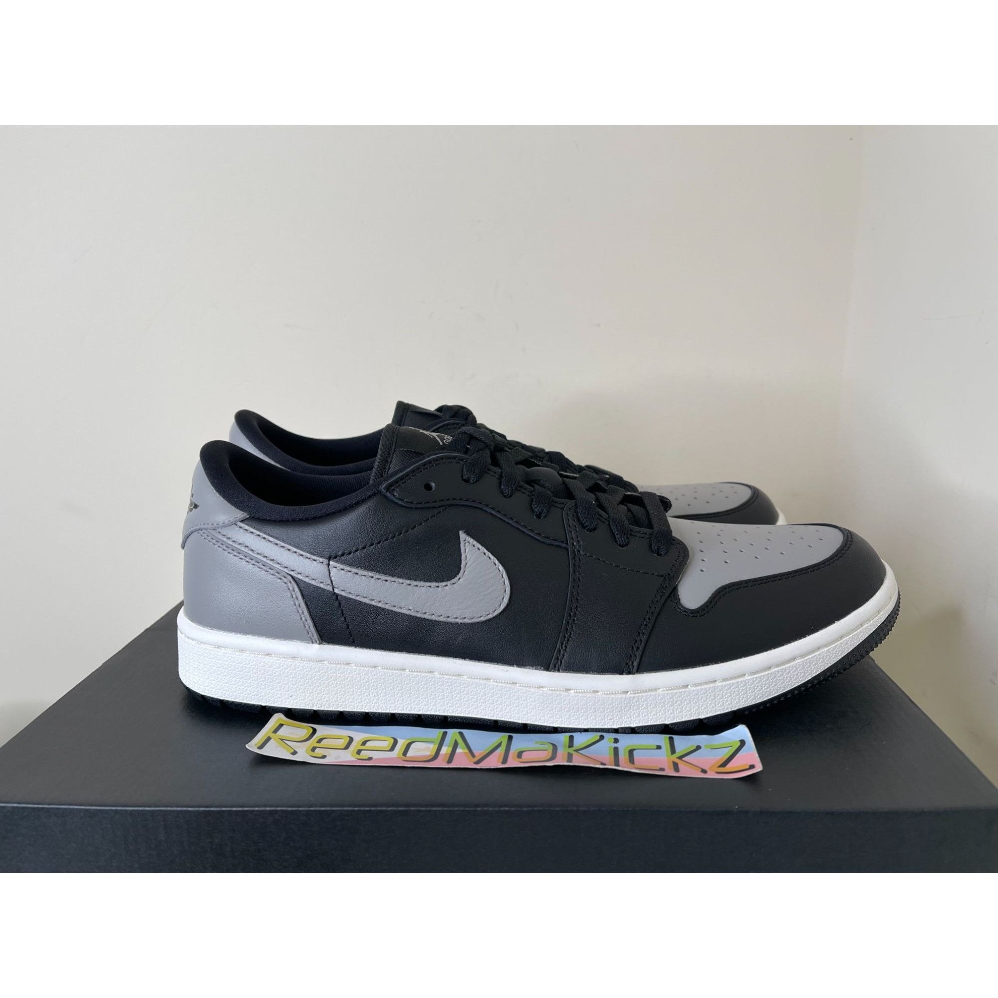 Jordan Brand Jordan 1 Low Golf Shadow Grey SPIKELESS Mens 10us Size US 10 / EU 43 - 2 Thumbnail