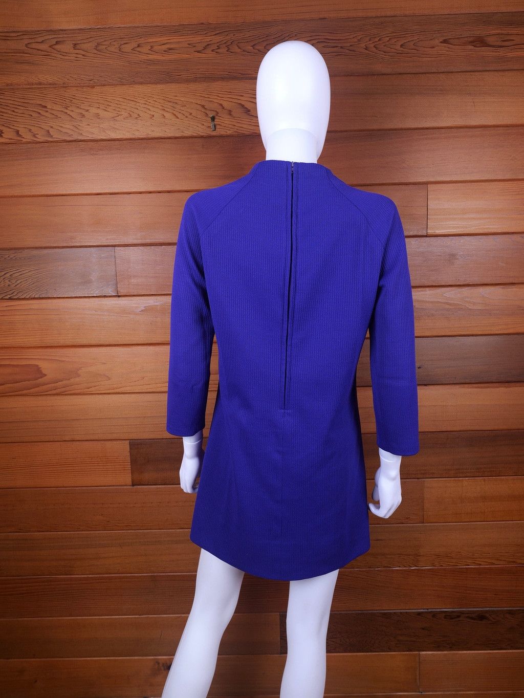 Vintage 1960's Mod Vintage Mini Shift Dress Size M / US 6-8 / IT 42-44 - 4 Thumbnail