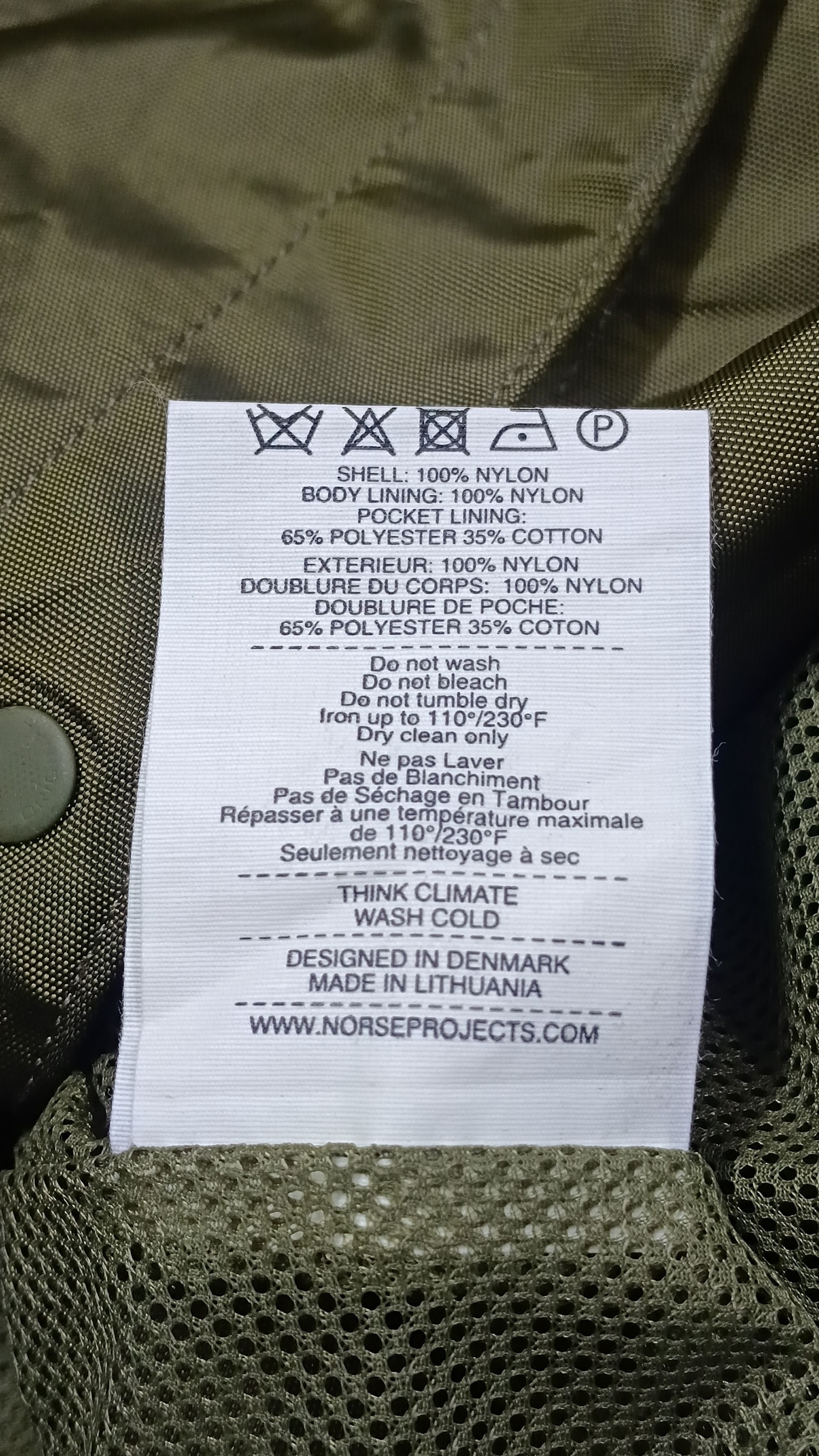 Norse Projects Norse Projects Svend Nylon Oxford Coach Jacket Size US L / EU 52-54 / 3 - 9 Thumbnail