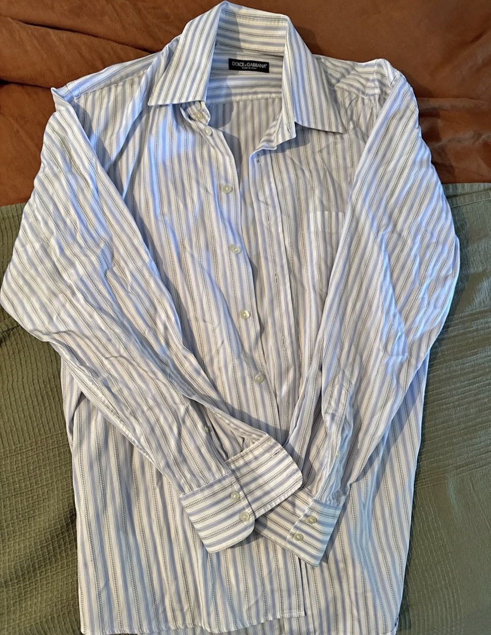 Dolce & Gabbana Dolce & Gabbana Button Up Shirt Size US L / EU 52-54 / 3 - 2 Thumbnail