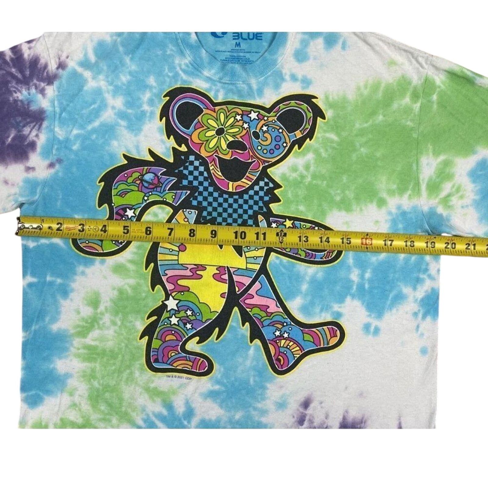 Liquid Blue LIQUID BLUE Grateful Dead Bear Psychedelic Sunrise Tee Size M / US 6-8 / IT 42-44 - 7 Thumbnail