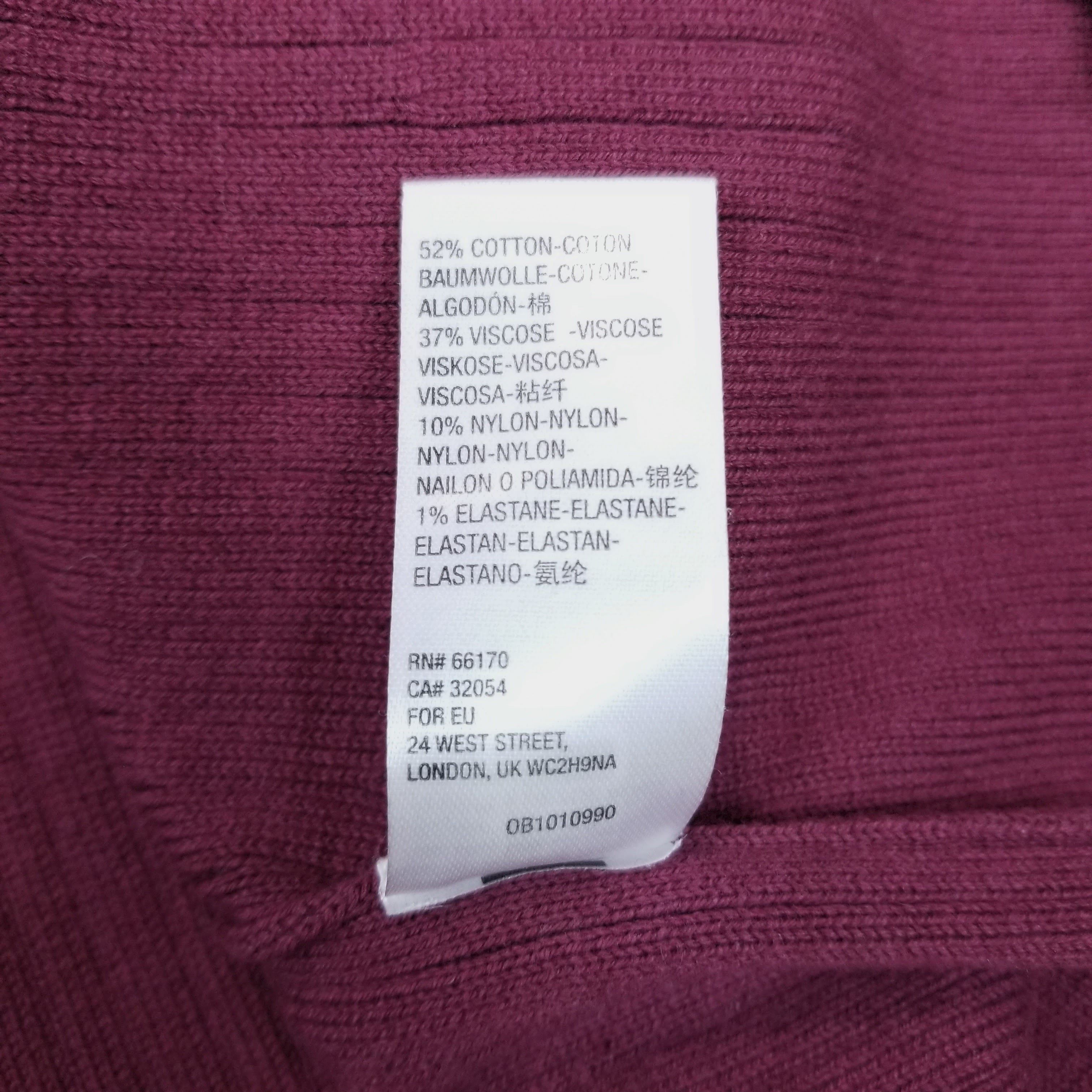 Free People Shine Bright Knit Maxi Skirt Burgundy Purple Sz Small Size 27" / US 4 / IT 40 - 5 Thumbnail