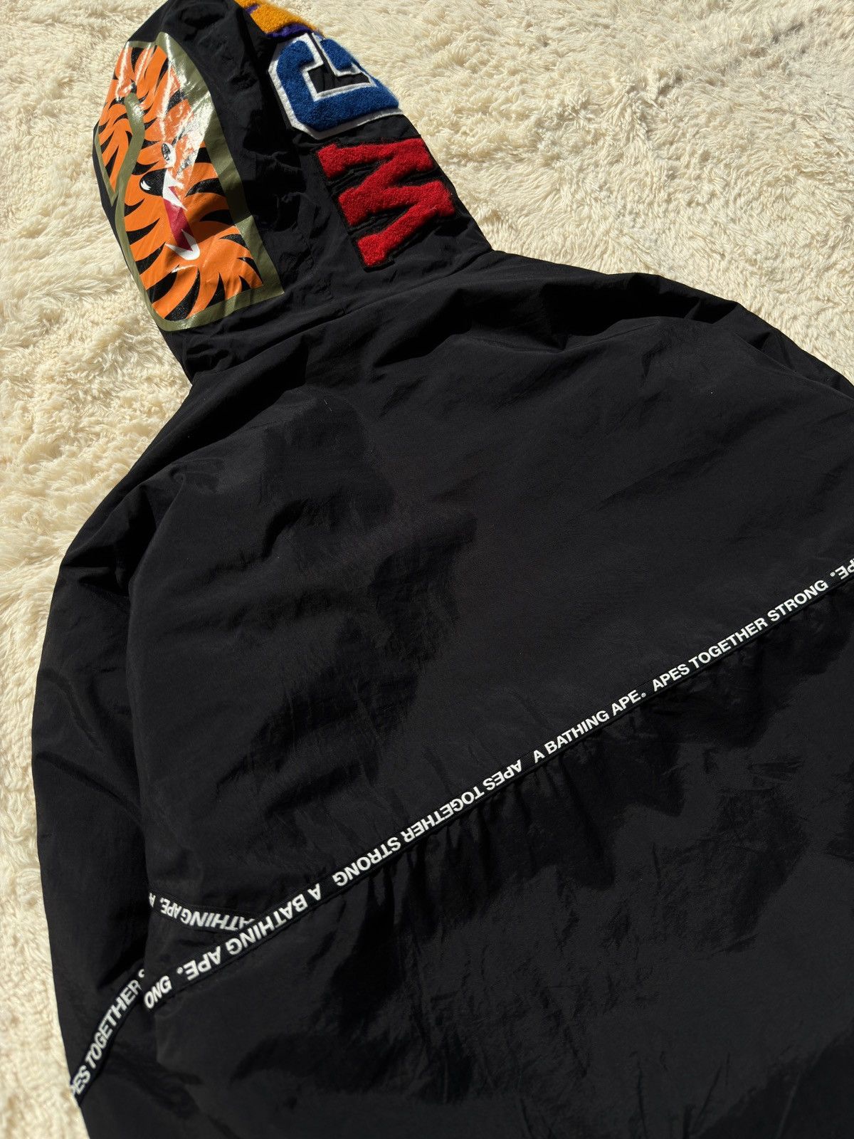 Bape BAPE Relaxed Shark Hoodie Jacket Black M Size US M / EU 48-50 / 2 - 19 Thumbnail