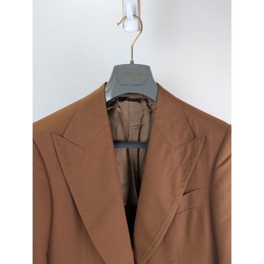 Tom Ford o1rshd1 Blazer Jacket in Brown Size US S / EU 44-46 / 1 - 7 Thumbnail