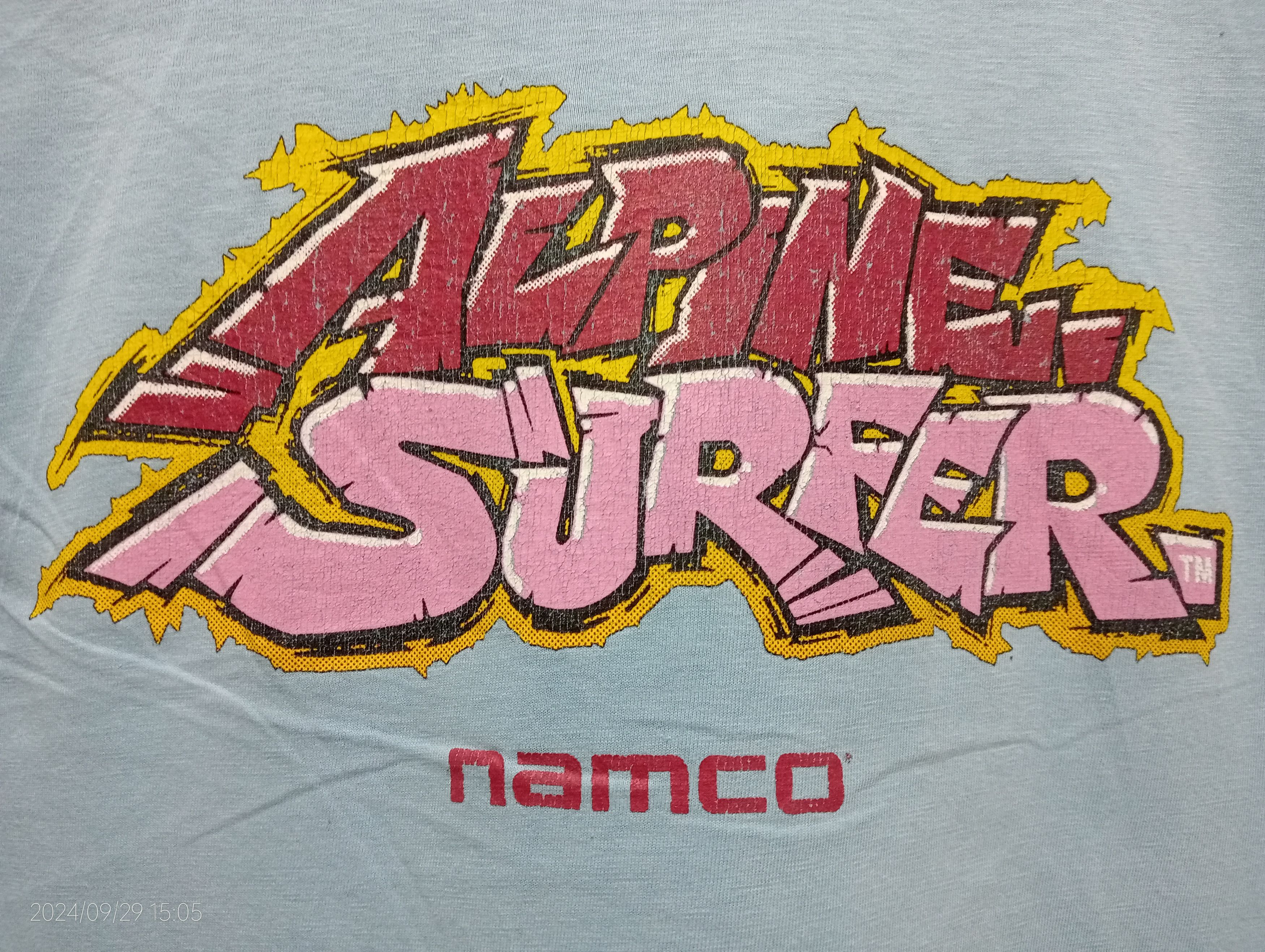 Japanese Brand Vintage '90s Single Stitch Alpine Surfer Namco Games Tee Size US M / EU 48-50 / 2 - 2 Thumbnail
