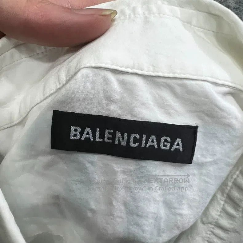 Balenciaga Balenciaga size 39 Shirt Jacket Size 39 Size US M / EU 48-50 / 2 - 2 Thumbnail