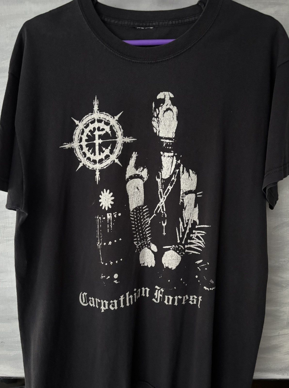 Band Tees Carpathian Forest 00s Black Metal Vintage Tee L Size US L / EU 52-54 / 3 - 1 Thumbnail