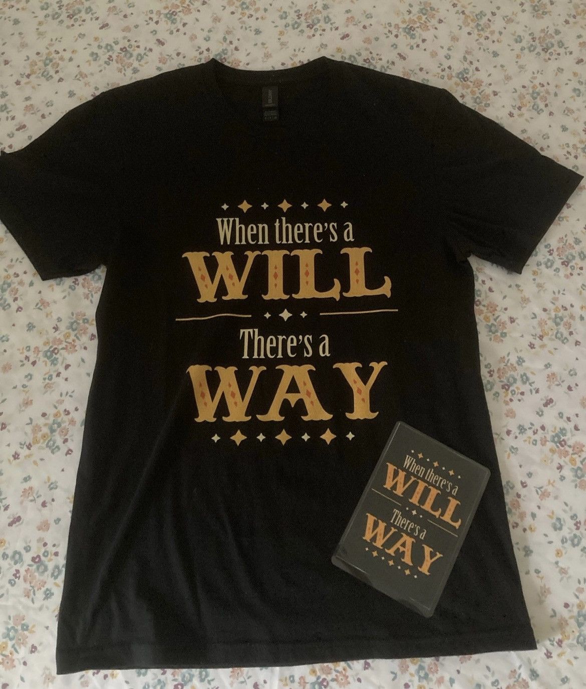 Other Motivational T-shirt “When there’s a will, there’s a way” Size US S / EU 44-46 / 1 - 1 Thumbnail