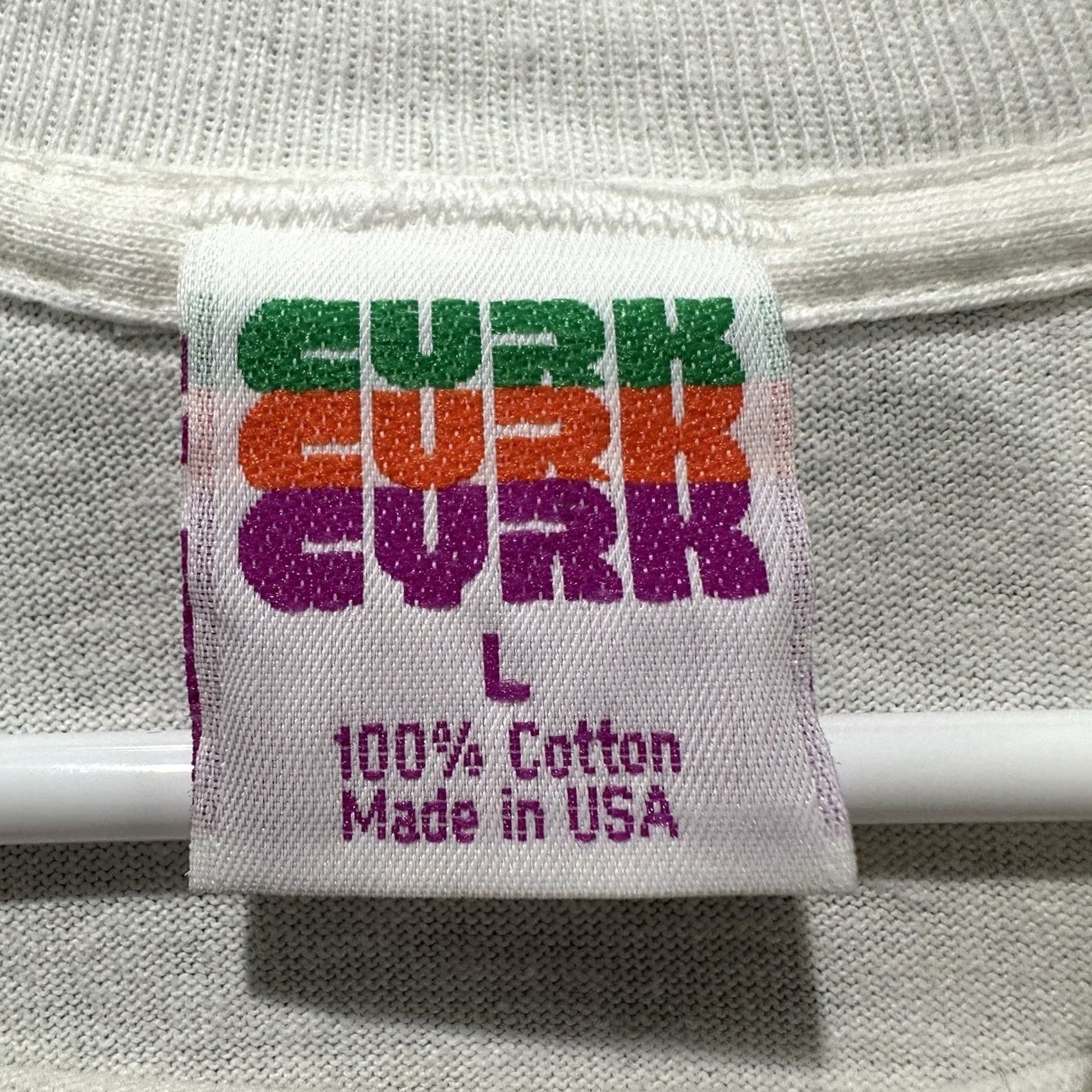 Vintage VINTAGE Cyrk Shirt Men L White We Be Jammin 86 USA 80s Stitch Long Sleeve Crew Neck Cotton T-Shirt Size US L / EU 52-54 / 3 - 4 Thumbnail